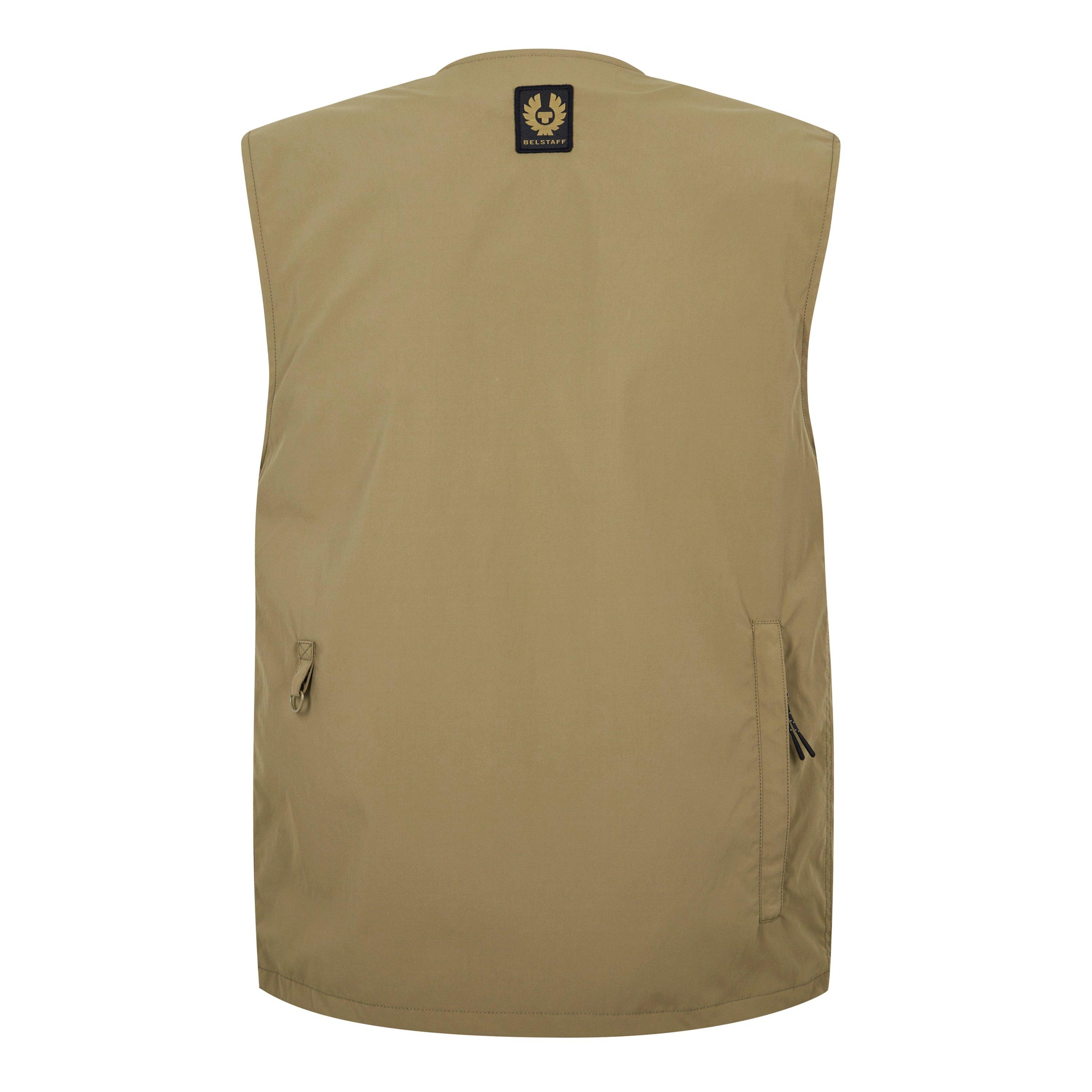 Aloe - Belstaff - Men's Castmaster Water-Repellent Sleeveless Gilet - 2