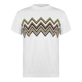 Missoni Zigzag Print Cotton T Shirt