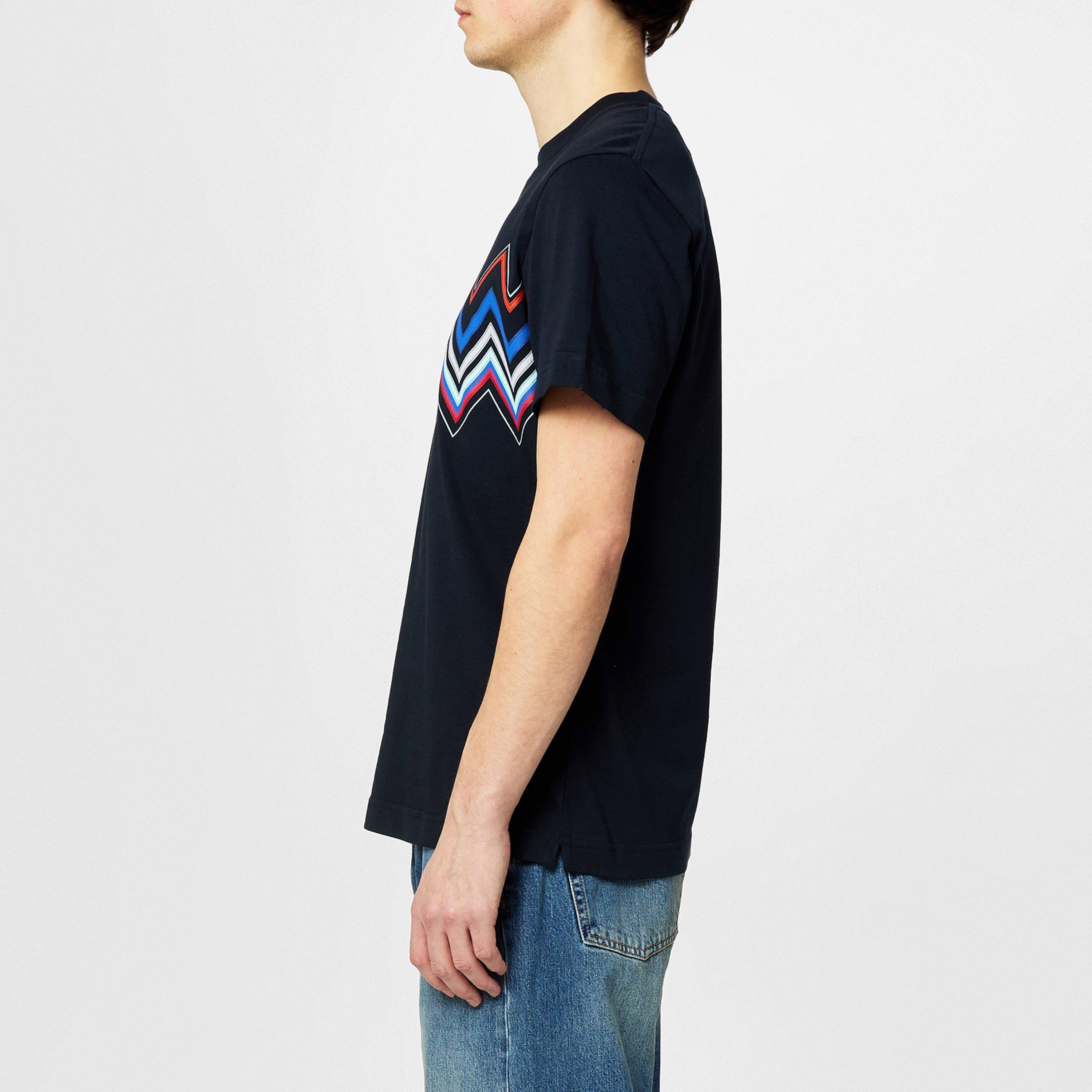 Missoni | Zigzag Print Cotton T Shirt | Regular Fit T-Shirts