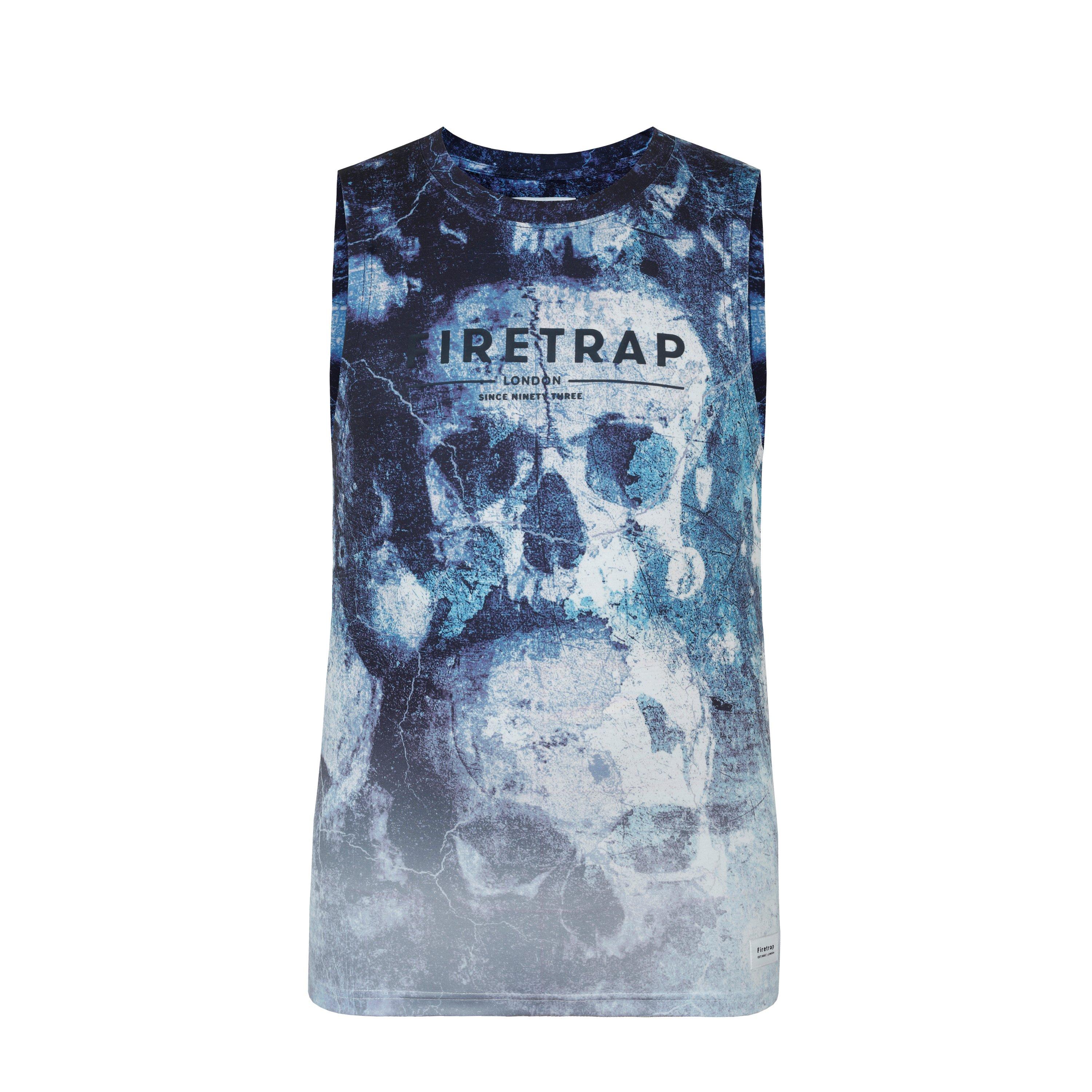 Firetrap Men's Sub Vest - Skull - M