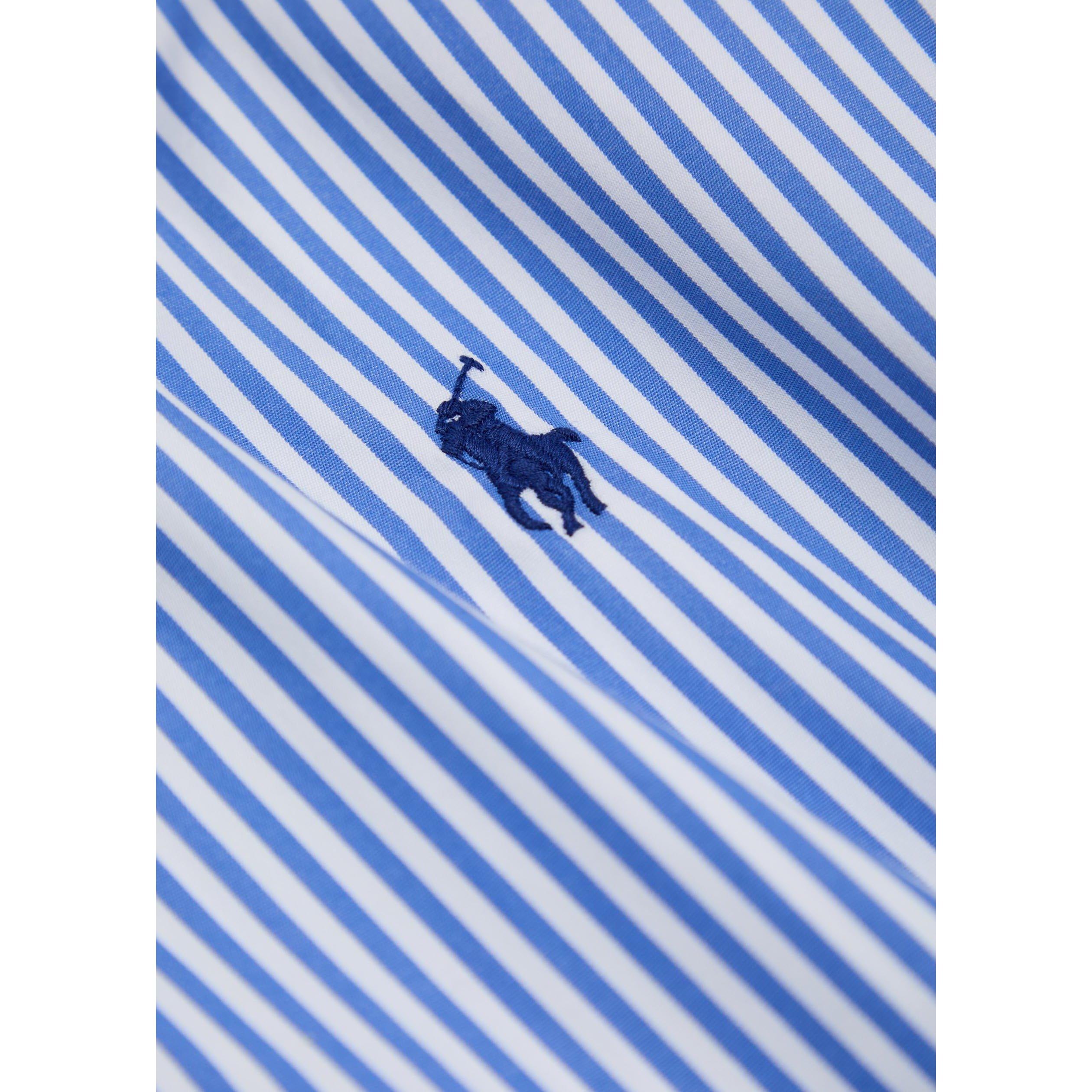 BLUE AND OTHER - Polo Ralph Lauren - Men's Striped Cotton Long-Sleeve Shirt - 4
