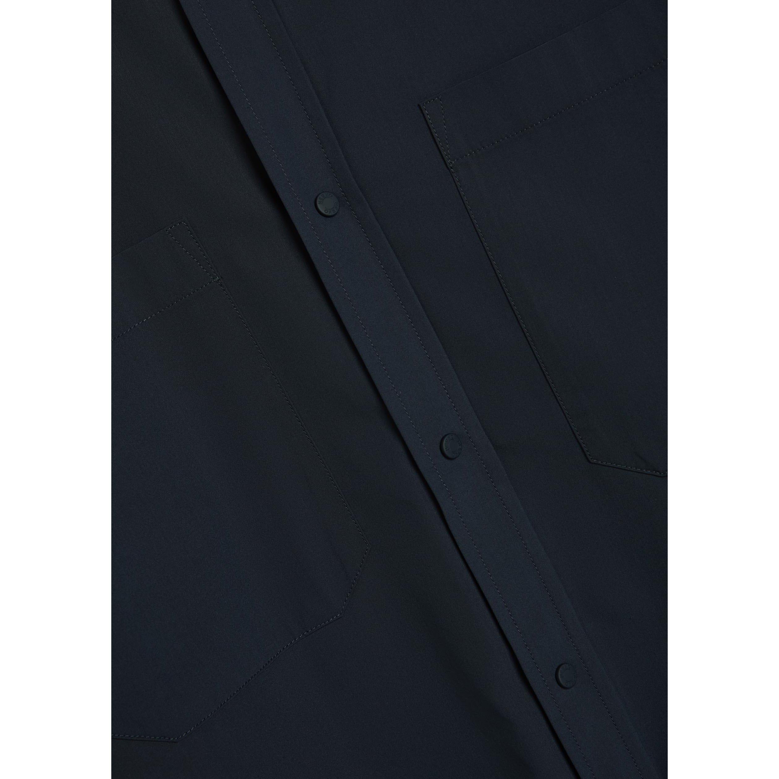 NAVY - Herno - Men's Modal Long-Sleeve Plain Shirt - 4
