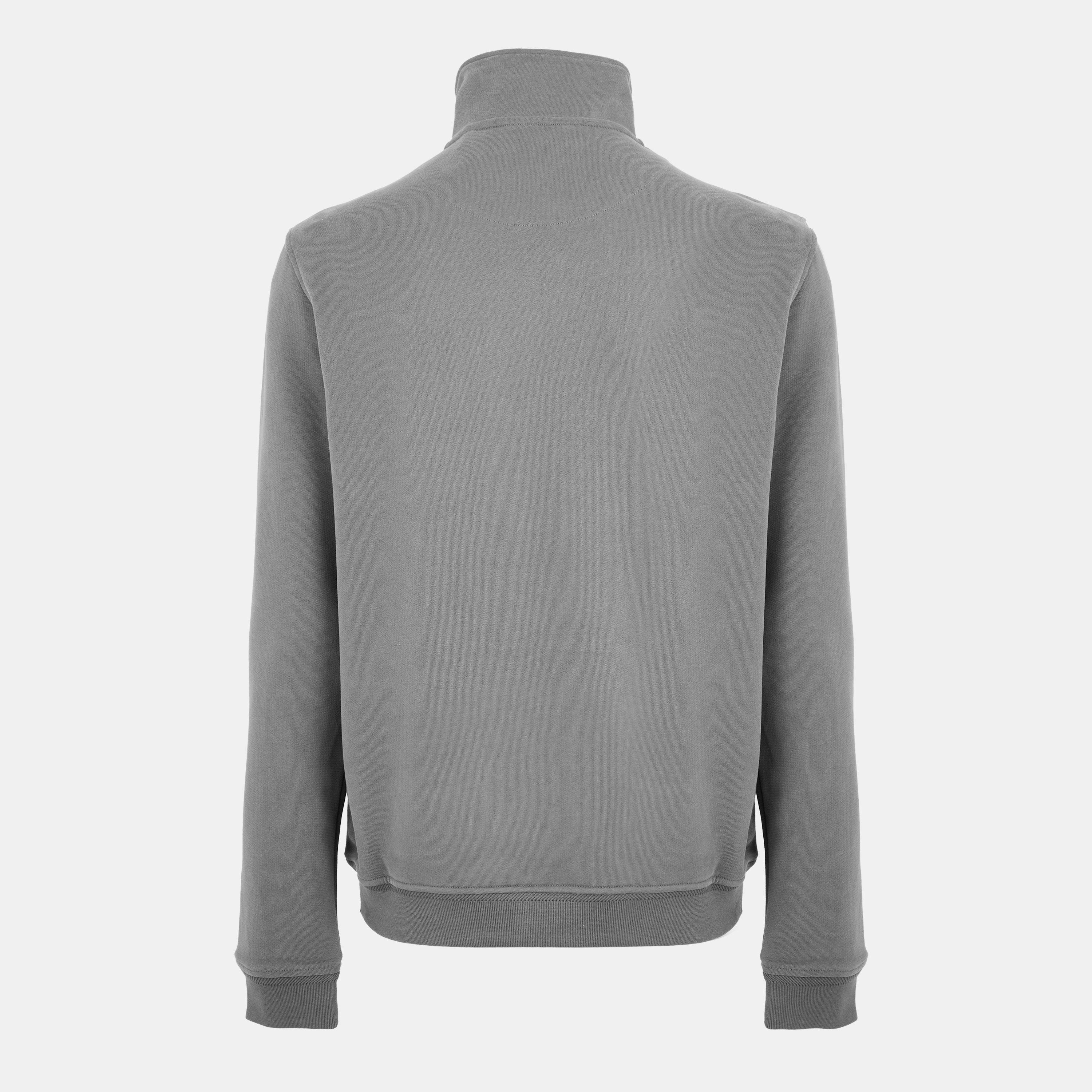 Tornado Grey - Belstaff - Quarter Zip Sweatshirt - 2