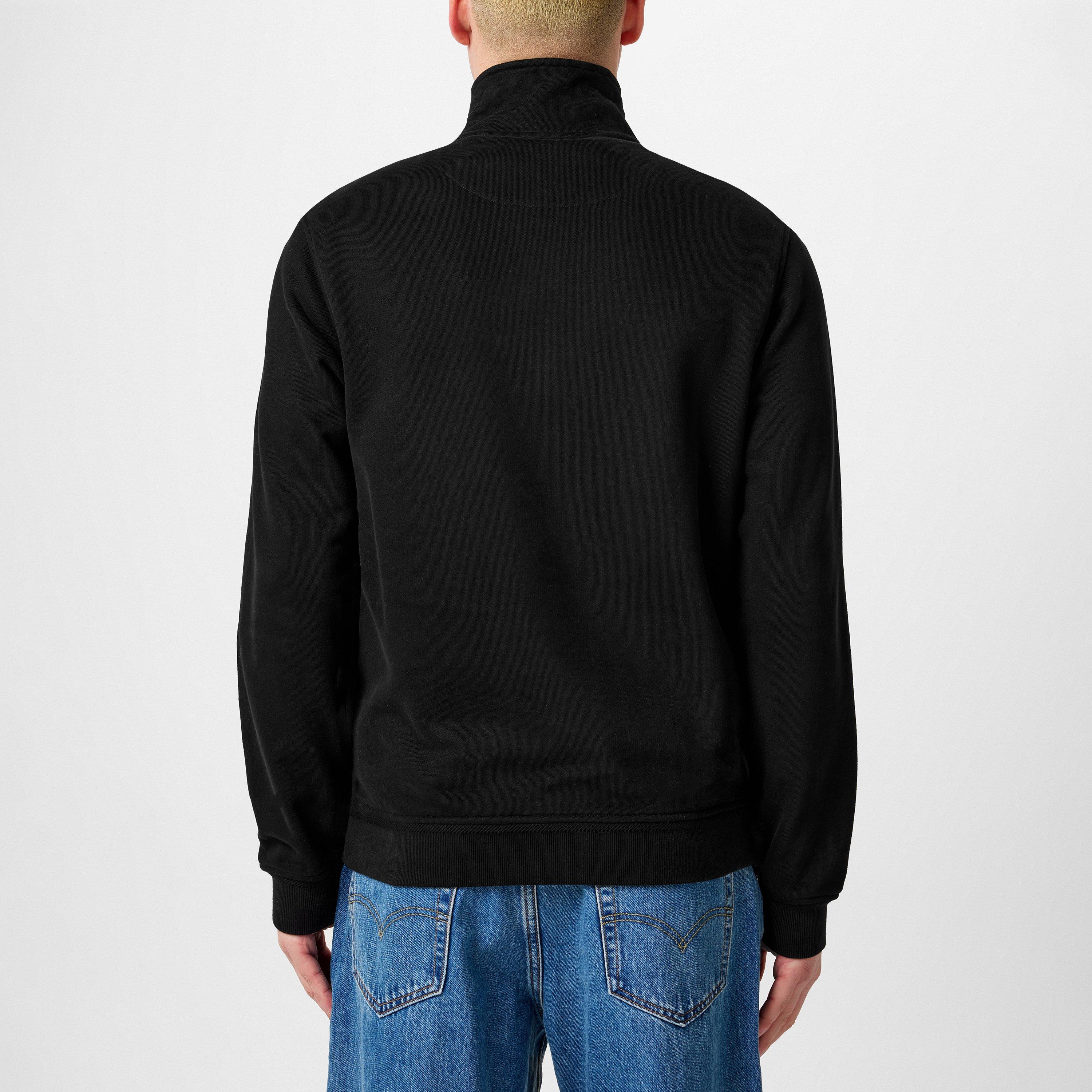 Black - Belstaff - Quarter Zip Sweatshirt - 4