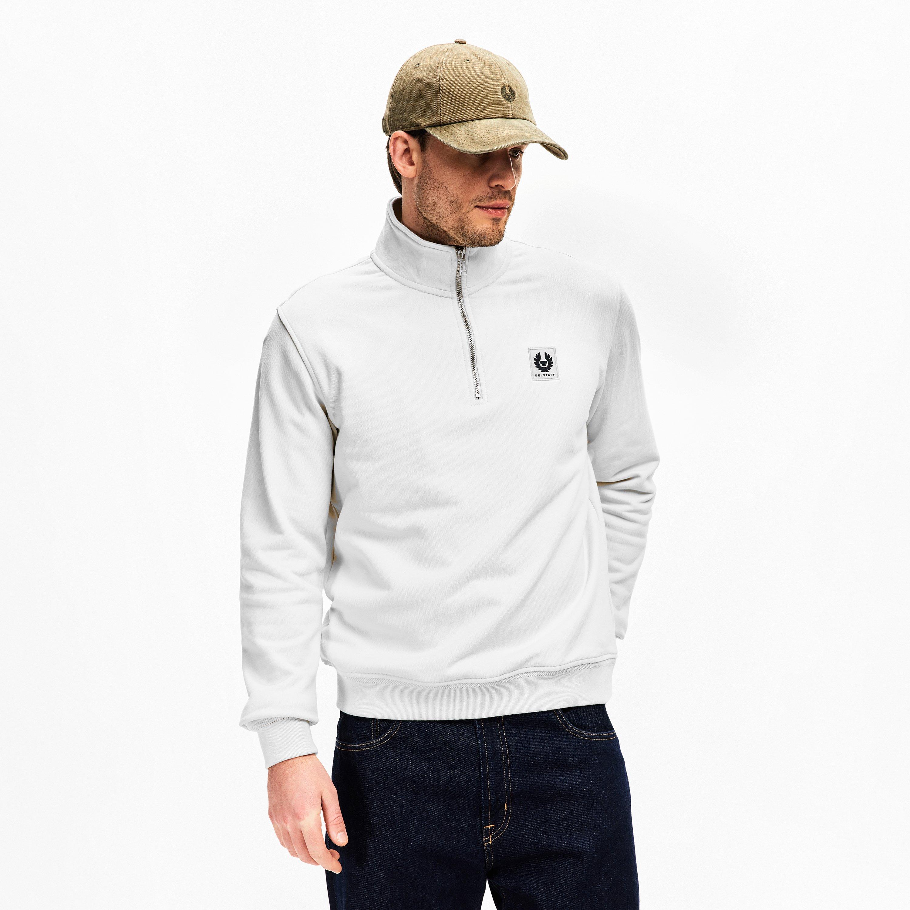 Silver Birch - Belstaff - Quarter Zip Sweatshirt - 3