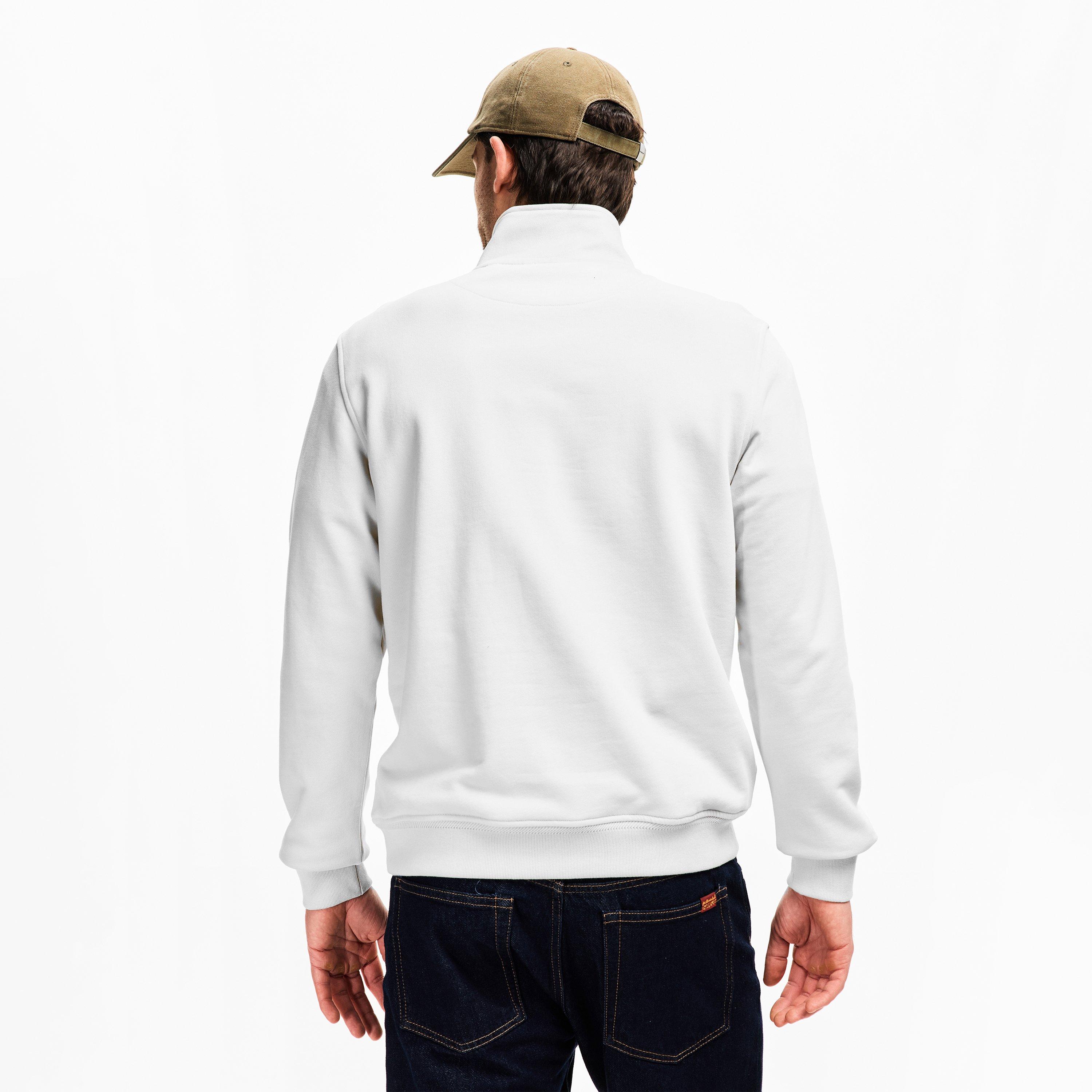 Silver Birch - Belstaff - Quarter Zip Sweatshirt - 4