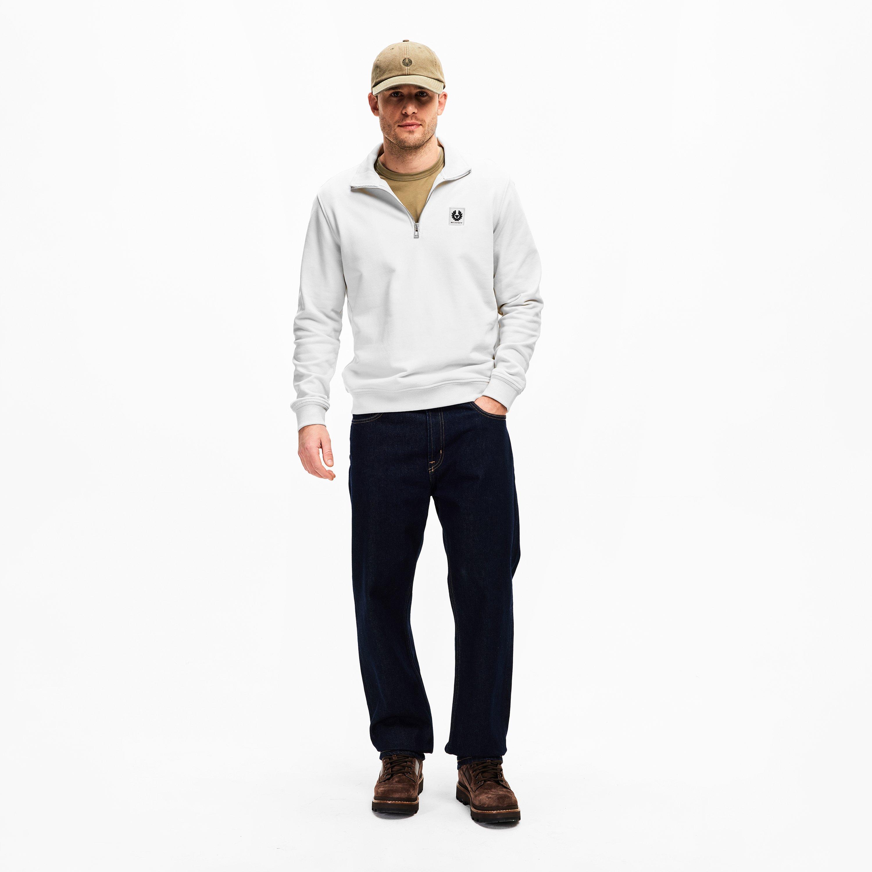 Silver Birch - Belstaff - Quarter Zip Sweatshirt - 6