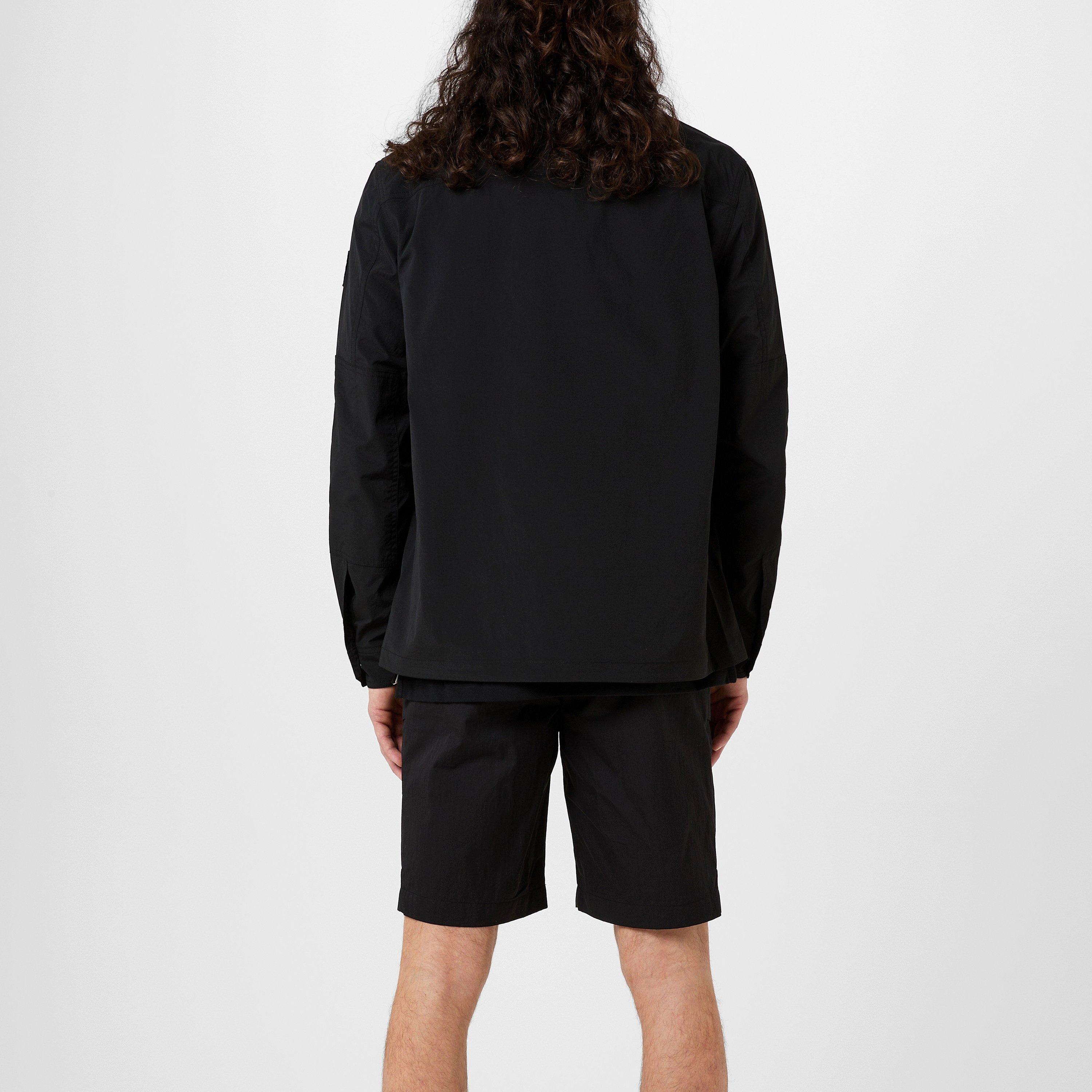 Black - Belstaff - Men's Path Long Sleeve Overshirt - 4