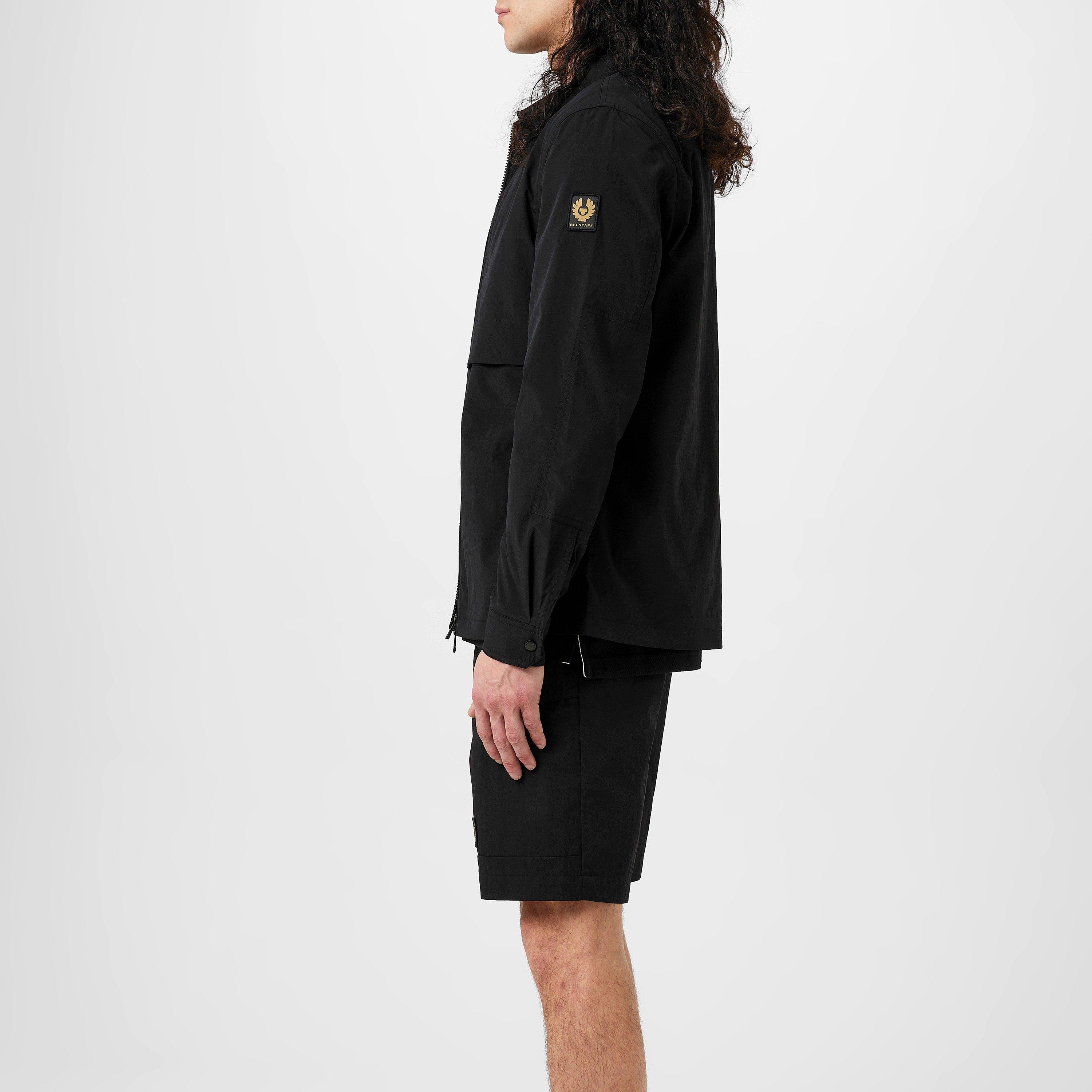 Black - Belstaff - Men's Path Long Sleeve Overshirt - 5