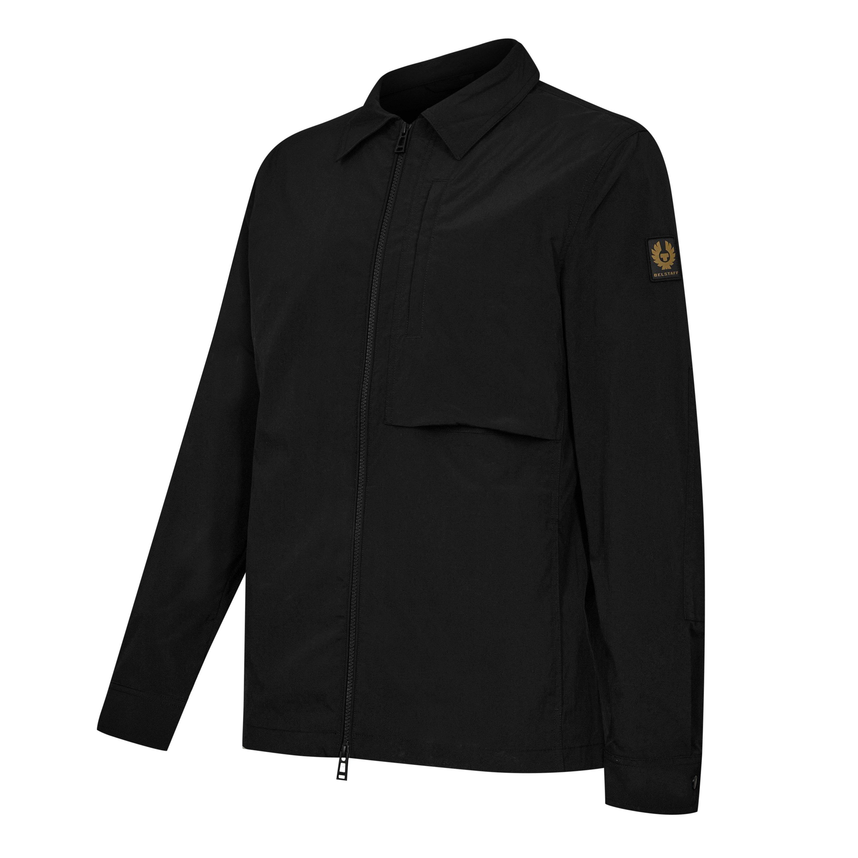 Black - Belstaff - Men's Path Long Sleeve Overshirt - 7