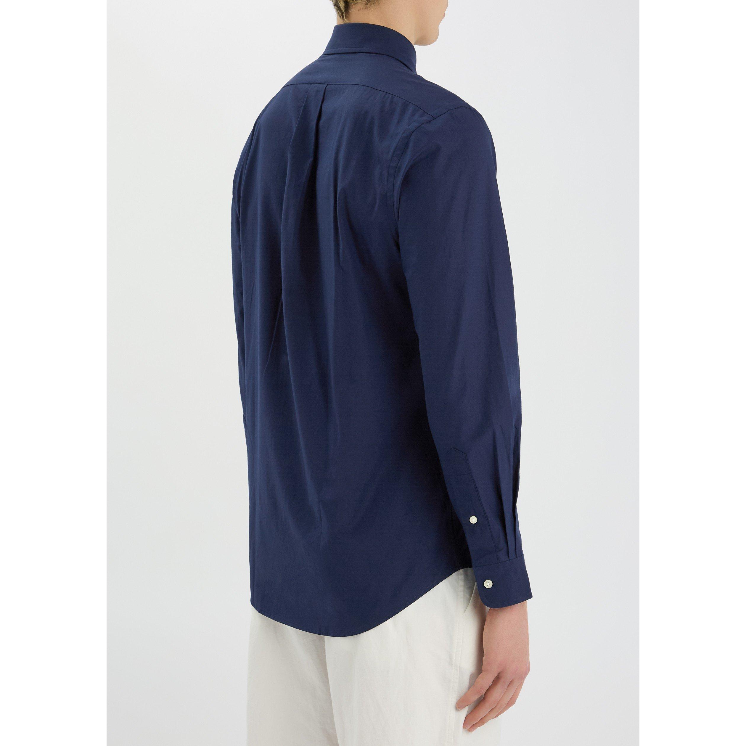 NAVY - Polo Ralph Lauren - SHIRT STRTCH POPLIN CUSTOM - 3