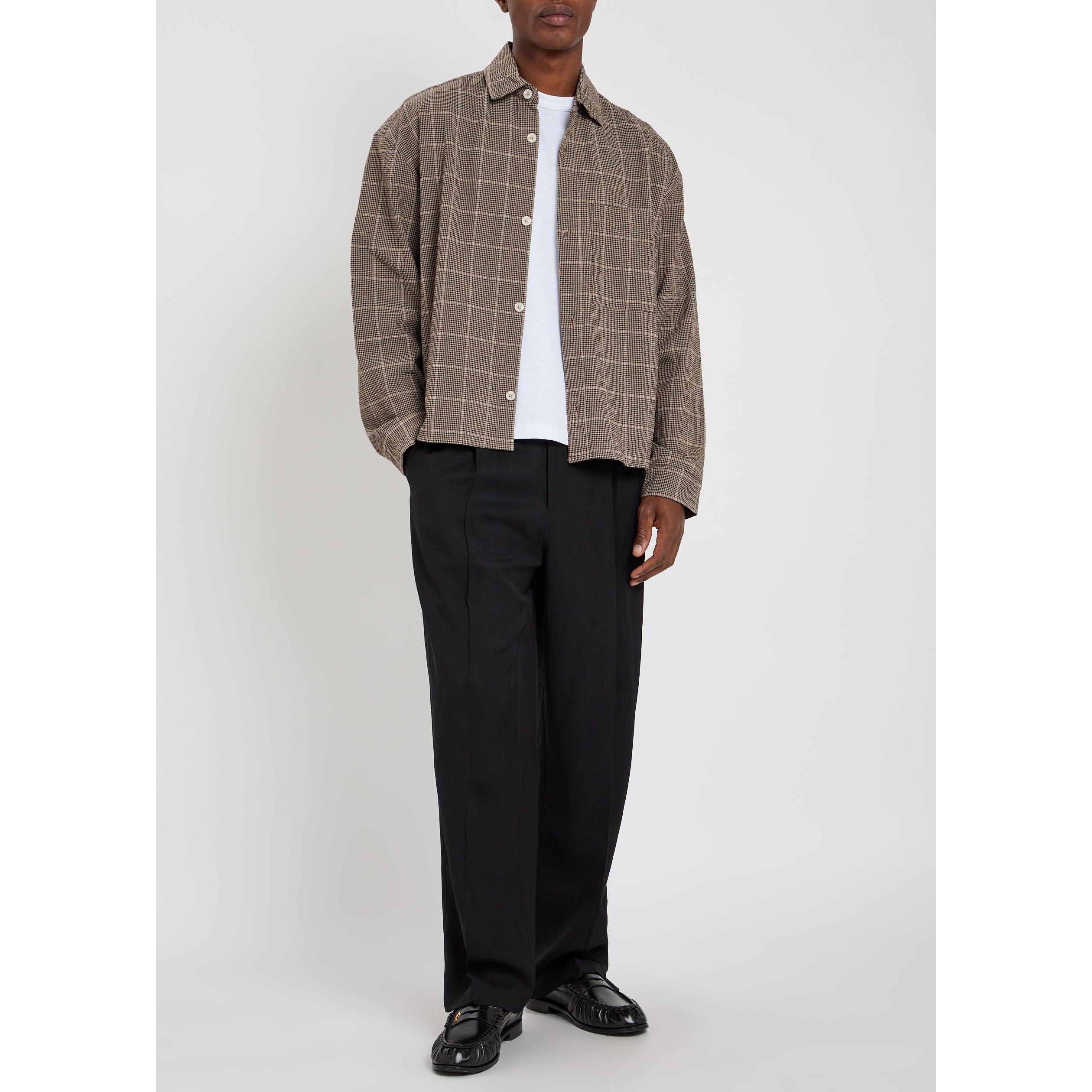 MKI | Men's Check Oversized-Fit Shirt | HARVEY NICHOLS