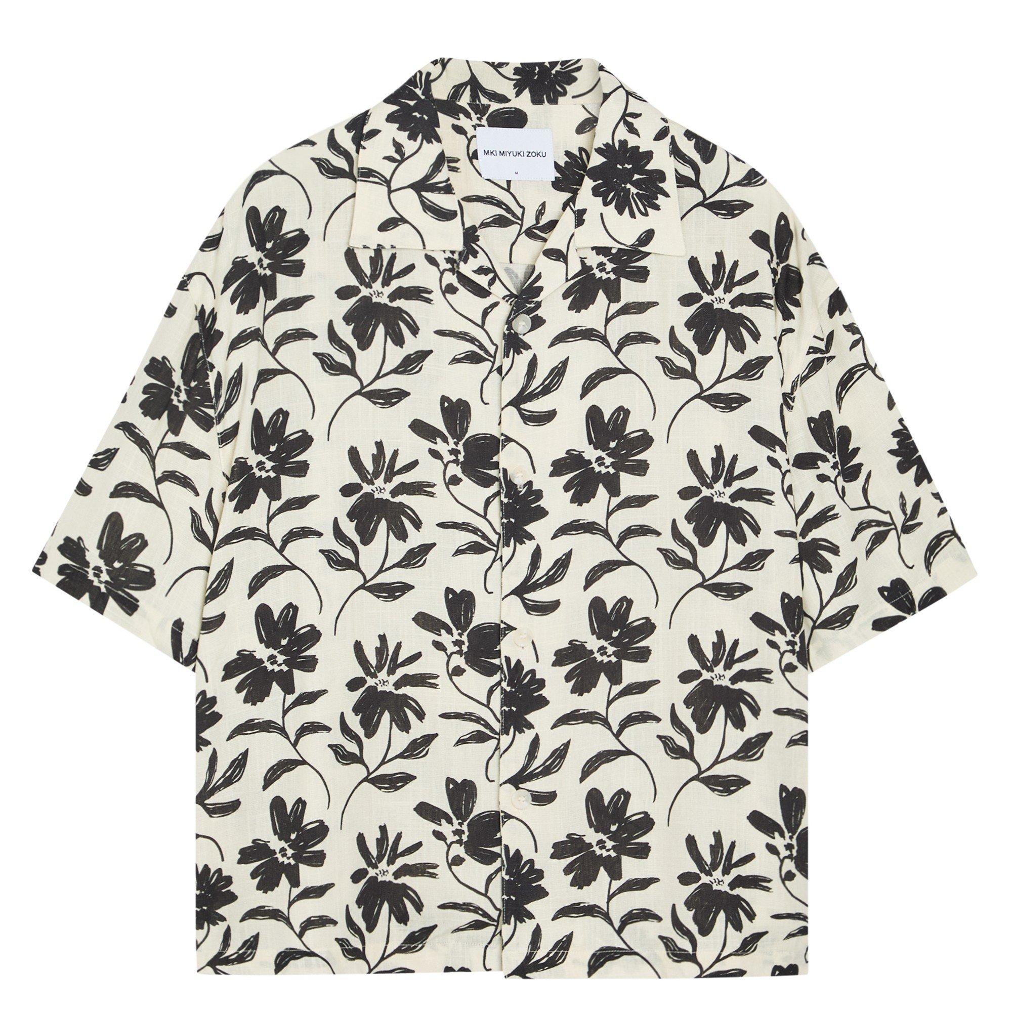 MULTI FLORAL - MKI MIYUKI ZOKU - MKI FLORAL LINEN VACATION SHIR