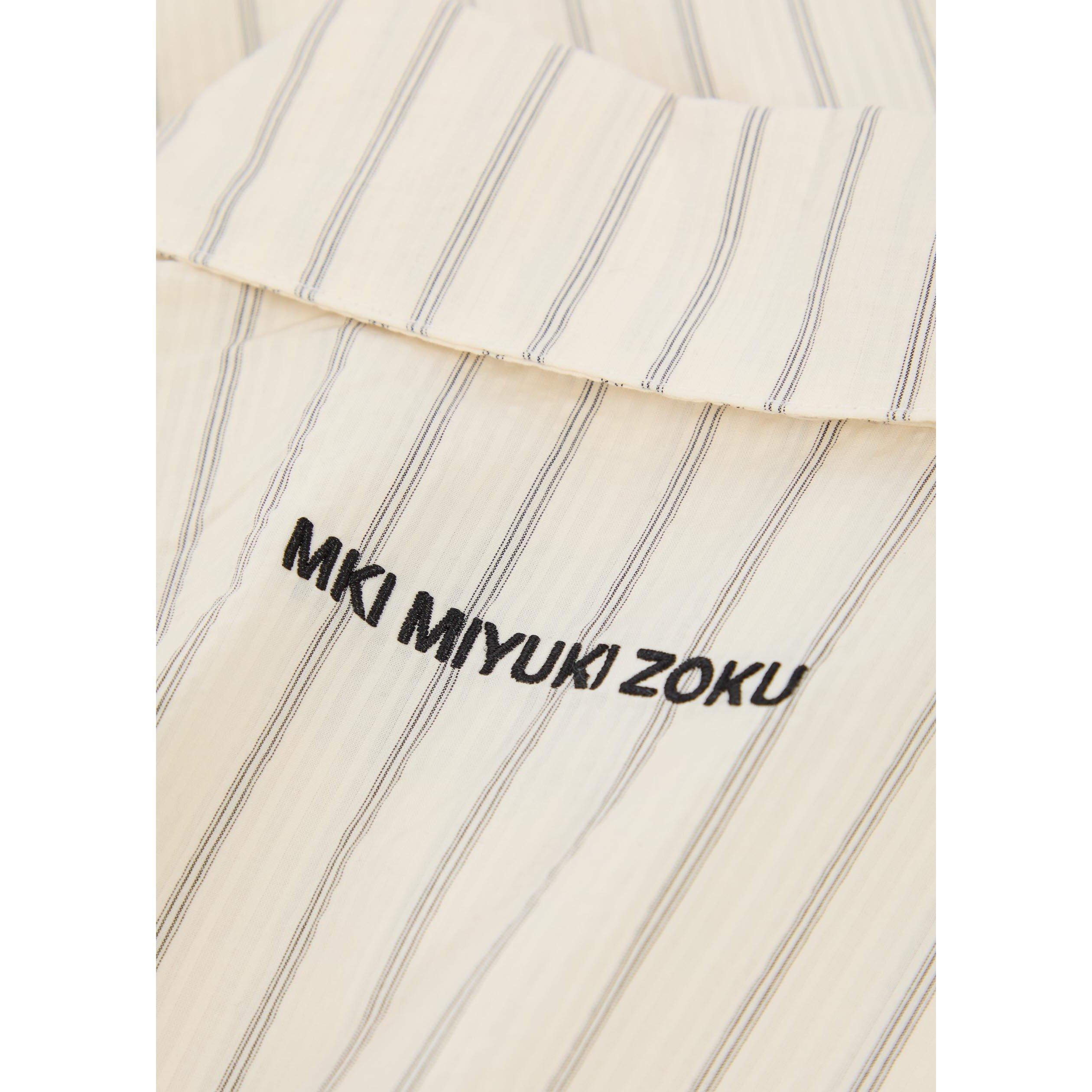 OFF WHITE - MKI MIYUKI ZOKU - MKI STRIPE BOX DRESS SHIRT - 4