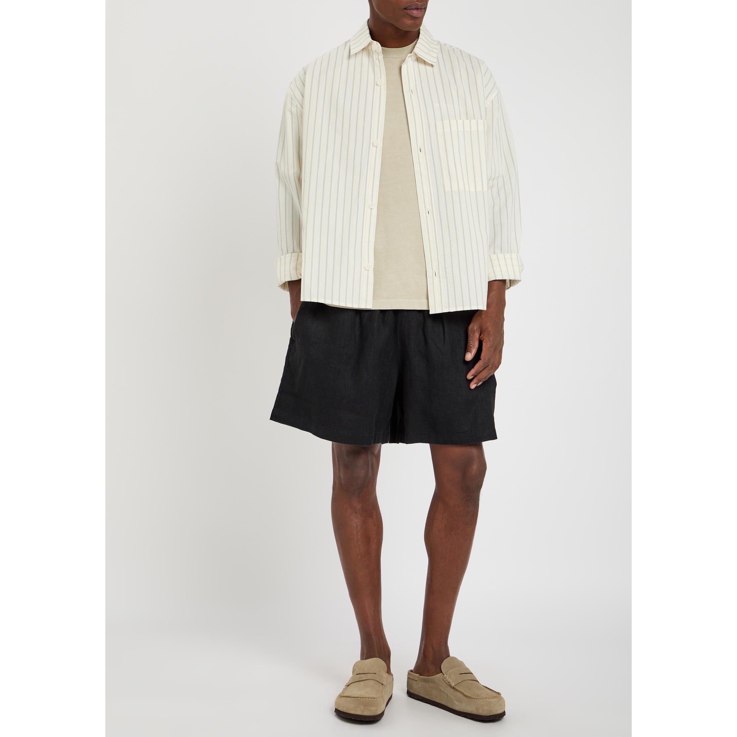 OFF WHITE - MKI MIYUKI ZOKU - MKI STRIPE BOX DRESS SHIRT - 5