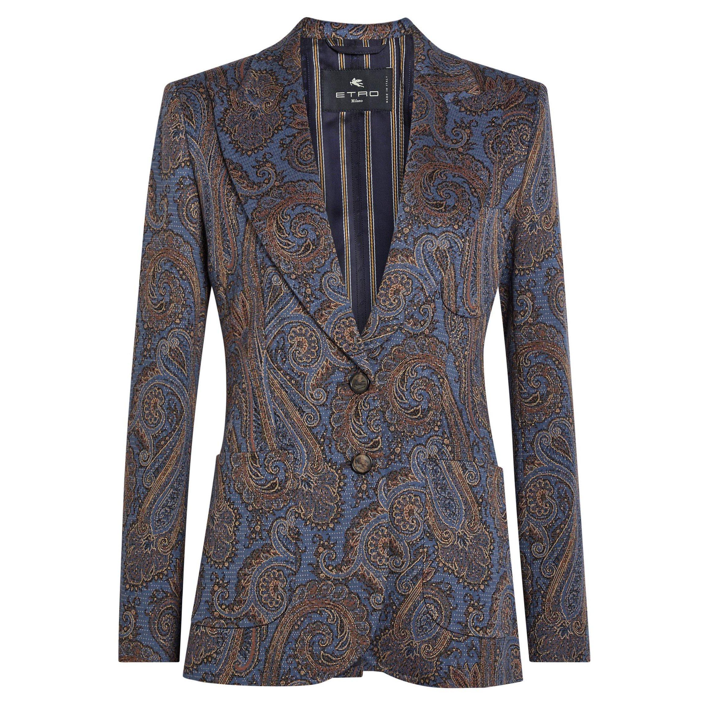 MULTICOLOURED - Etro - WOMENS FITTED JACKET WITH PE - 1