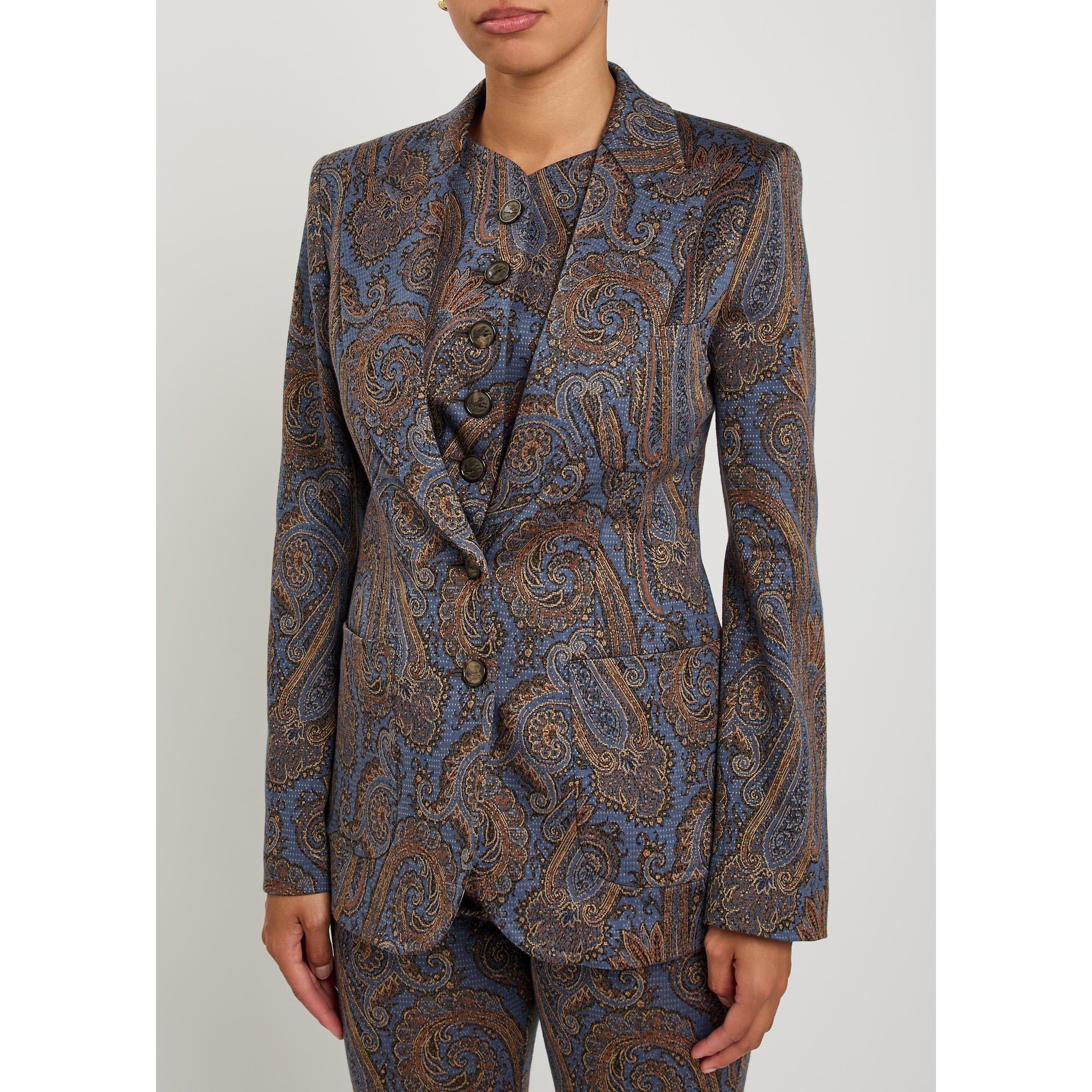 MULTICOLOURED - Etro - WOMENS FITTED JACKET WITH PE - 2