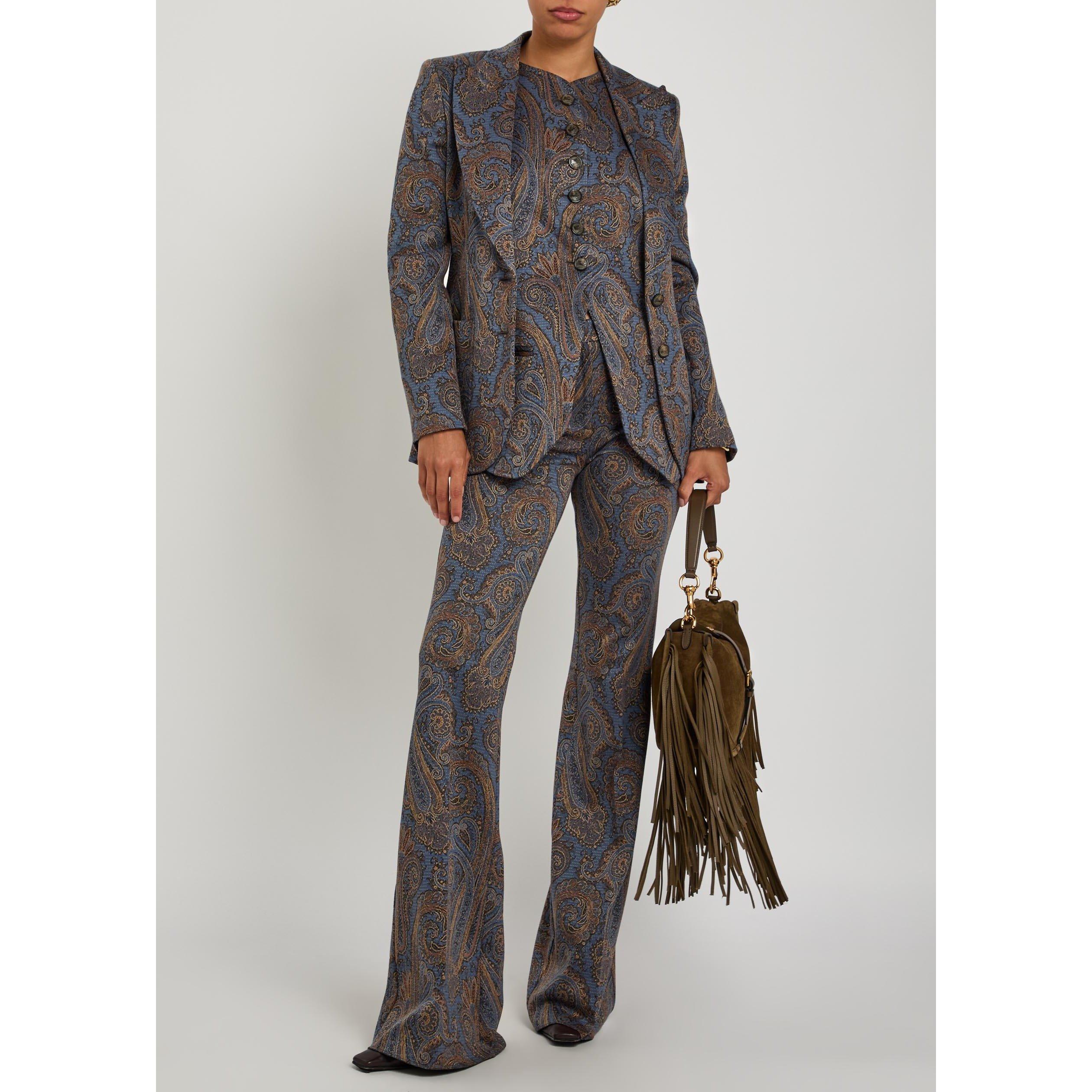 MULTICOLOURED - Etro - WOMENS FITTED JACKET WITH PE - 5