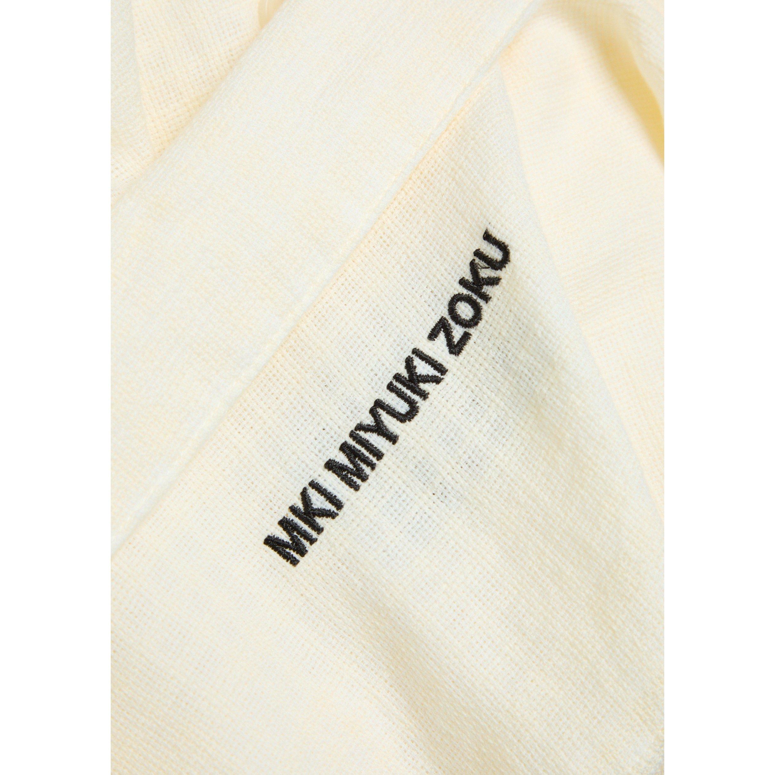 WHITE    SHADE  - MKI MIYUKI ZOKU - MKI LOOSE WEAVE VACATION SHIRT - 4