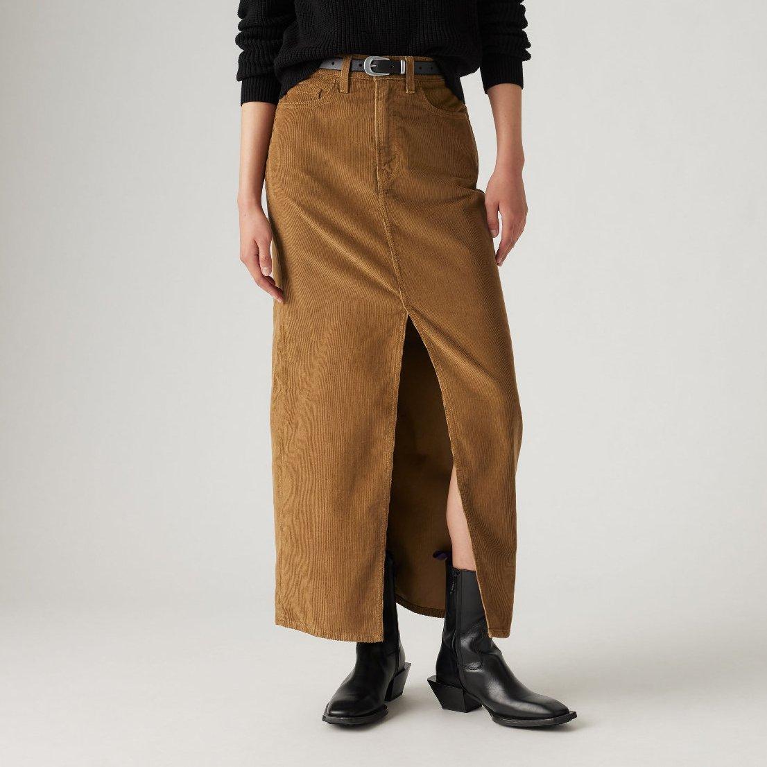 Ermine - Levis - Women's Ankle Column Denim Skirt - 2