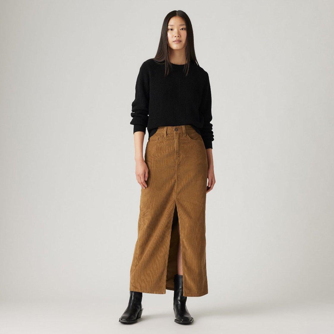 Ermine - Levis - Women's Ankle Column Denim Skirt - 3
