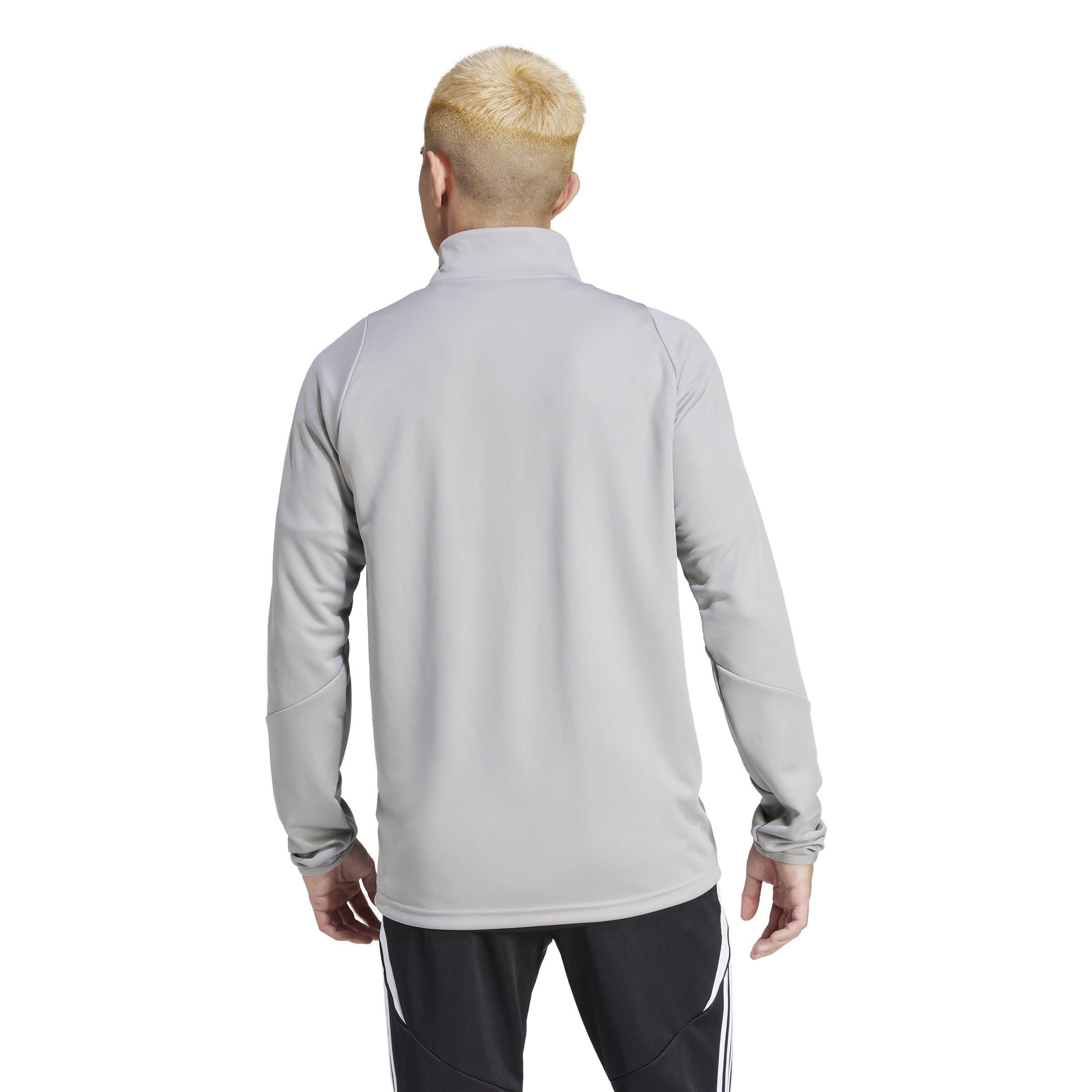 gris moyen/blanc - adidas - Tiro 24 Training Top Mens - 3