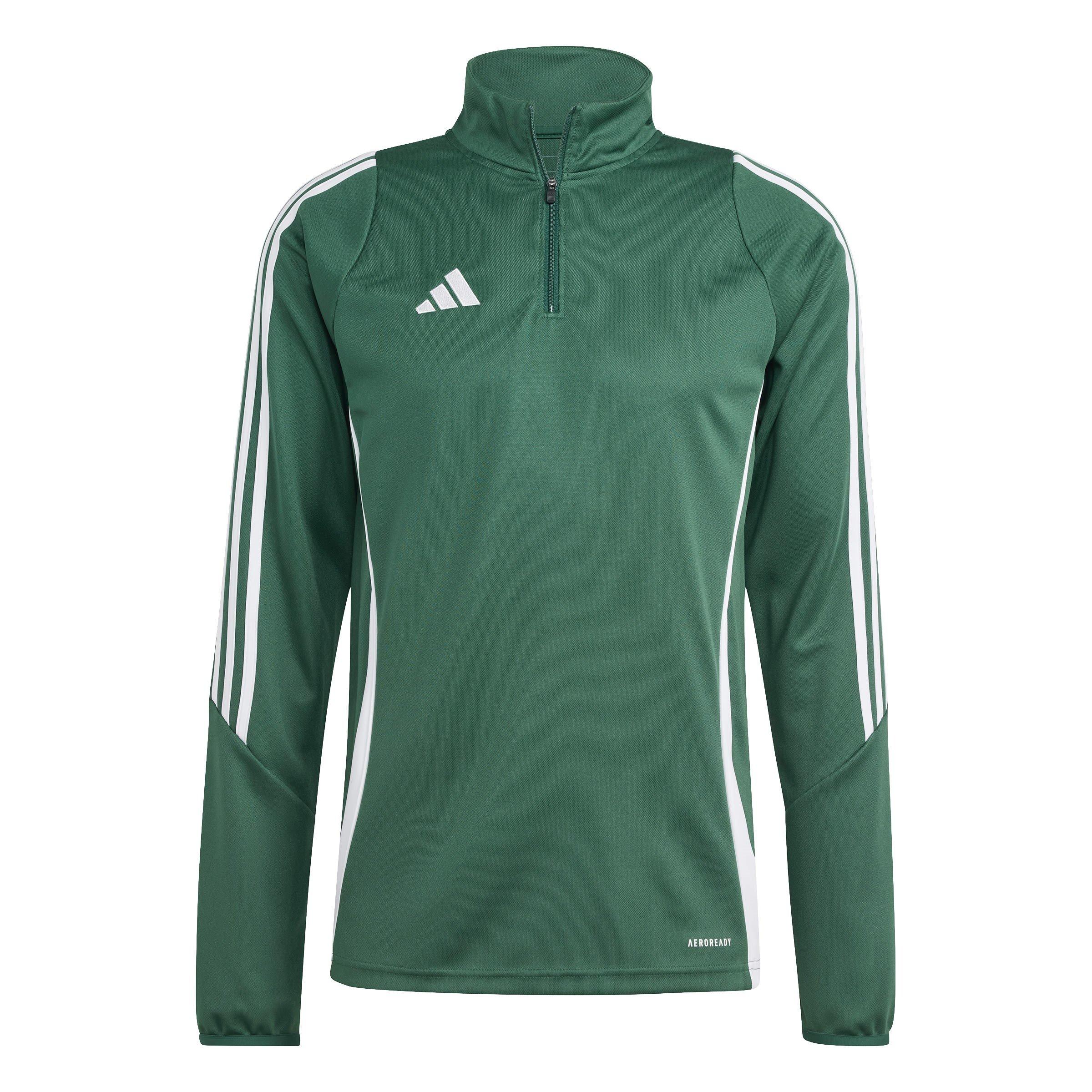 Verde Escuro/Branco - adidas - Tiro 24 Training Top Mens - 1