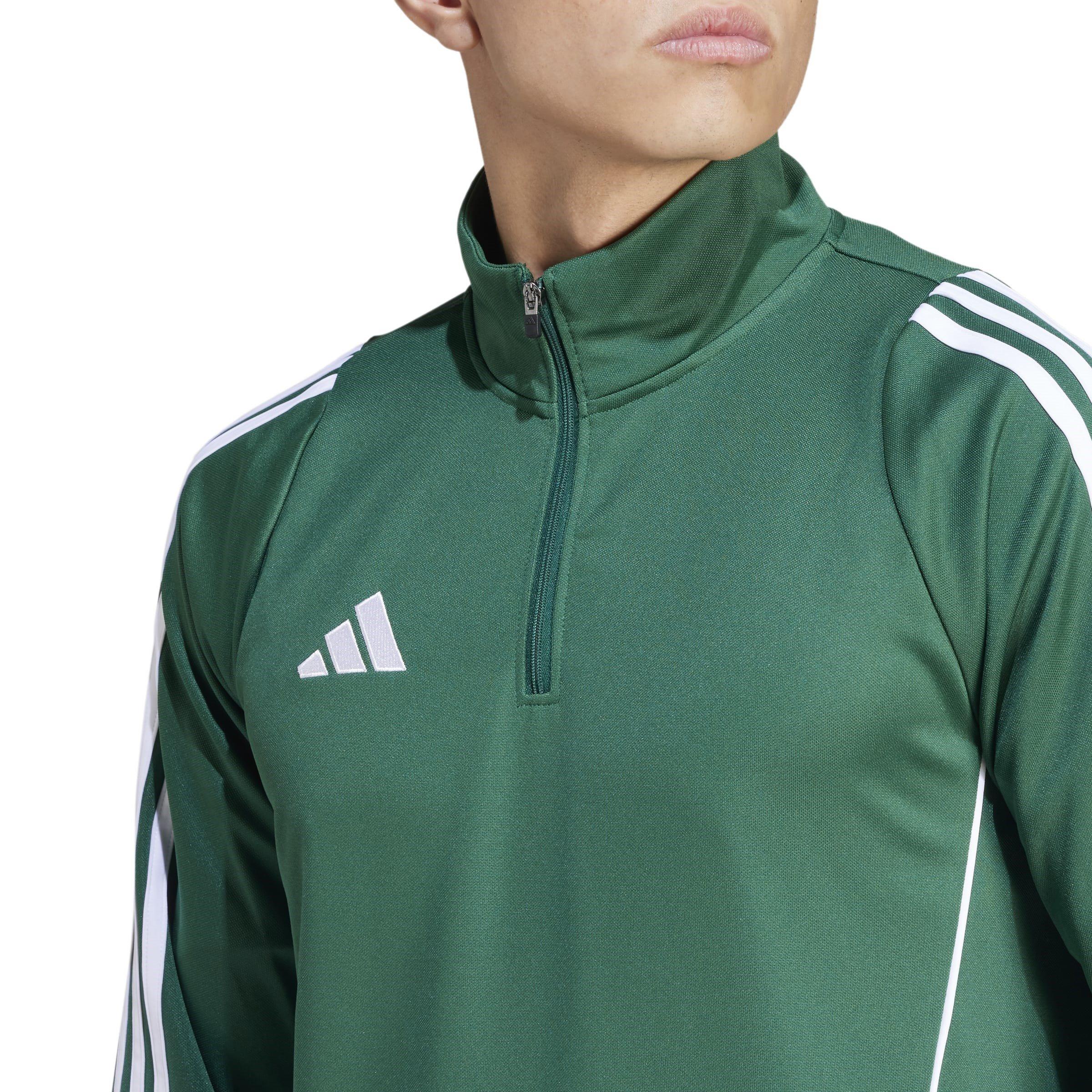 Verde Escuro/Branco - adidas - Tiro 24 Training Top Mens - 5