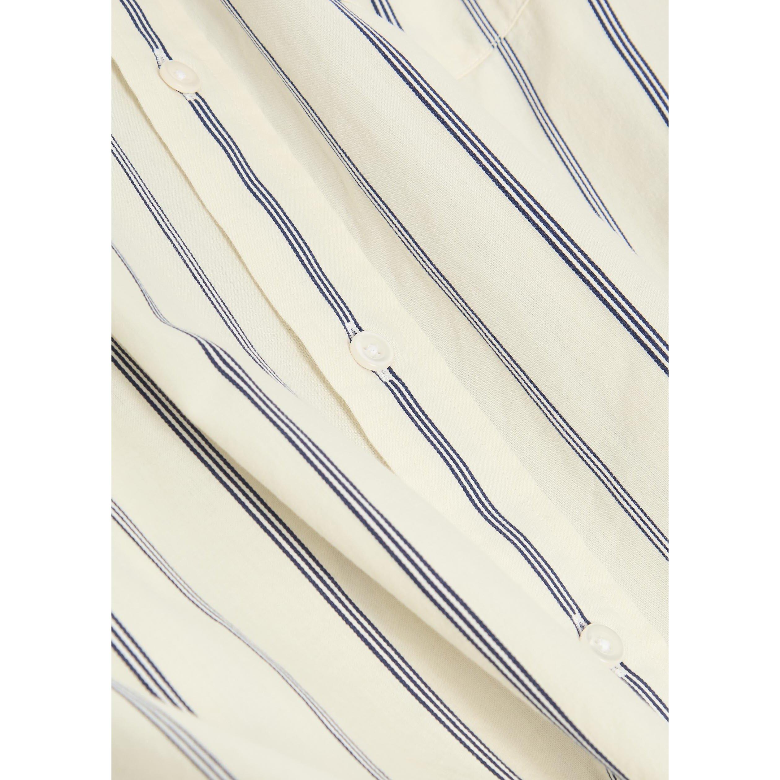 WHITE AND OTHER - Gant - Men's Striped Cotton Long-Sleeve Shirt - 4