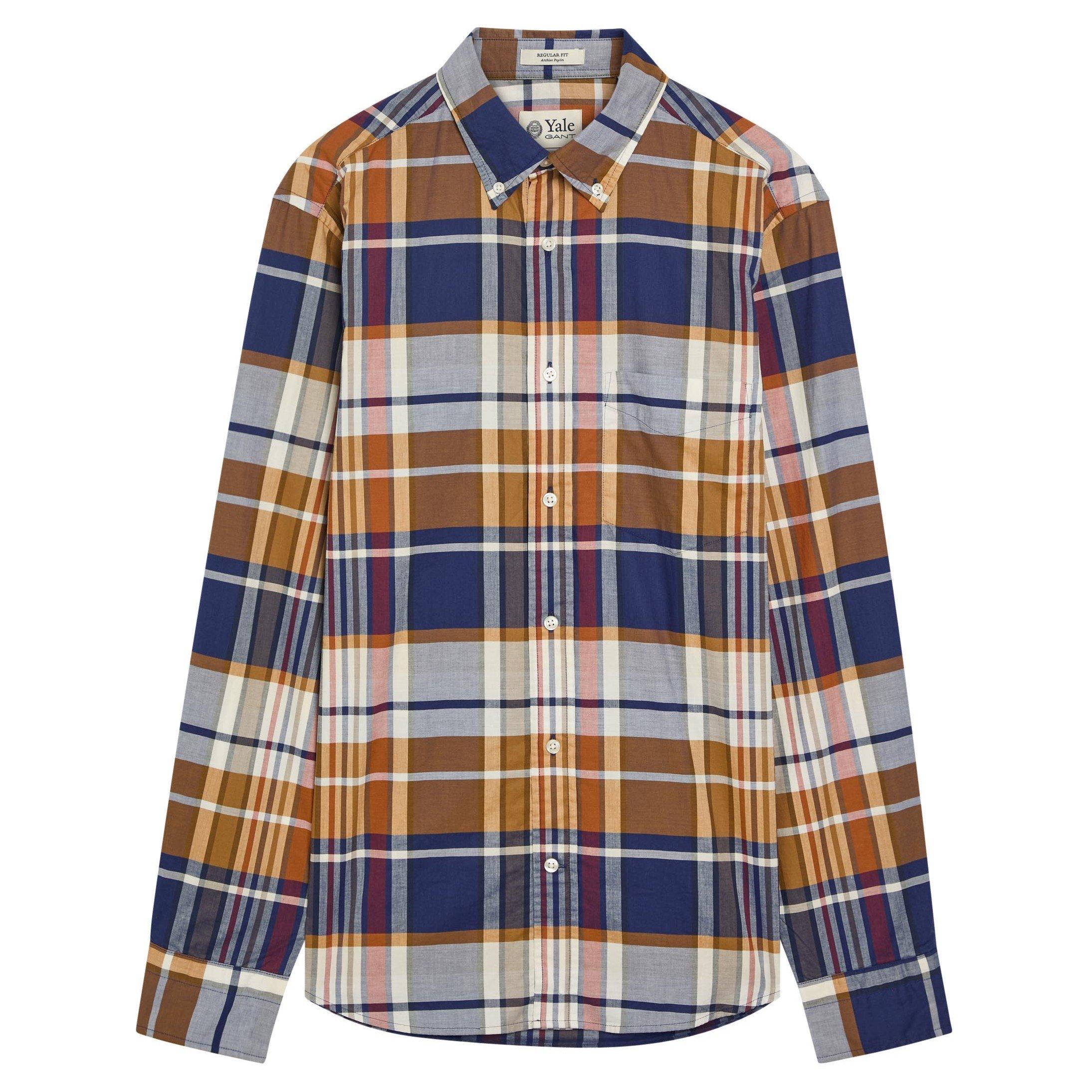 MULTICOLOURED 1 - Gant - GANT YALE CHECK SHIRT LS