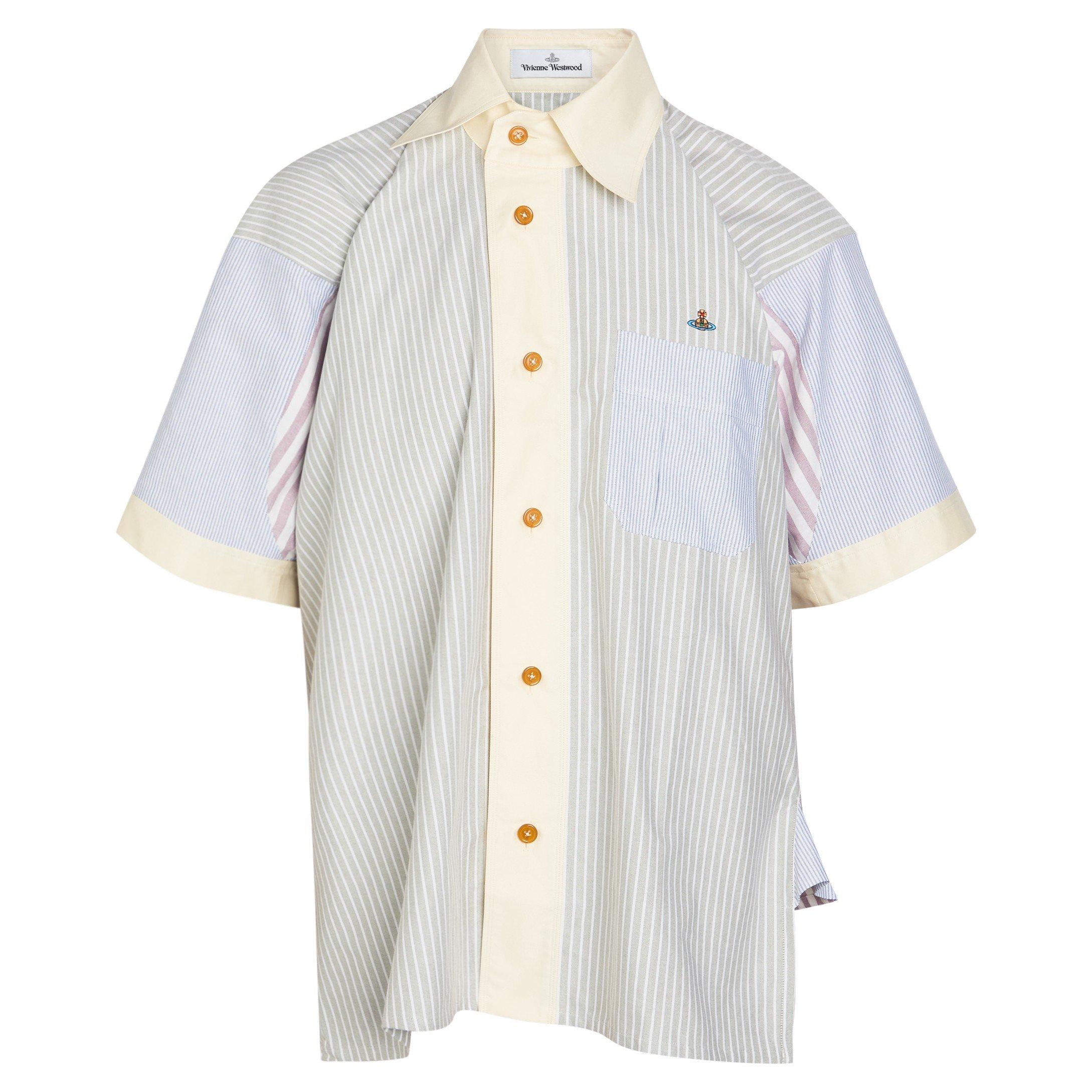 STRIPE - Vivienne Westwood - VW ASSYMETRIC COLLAR SHIRT