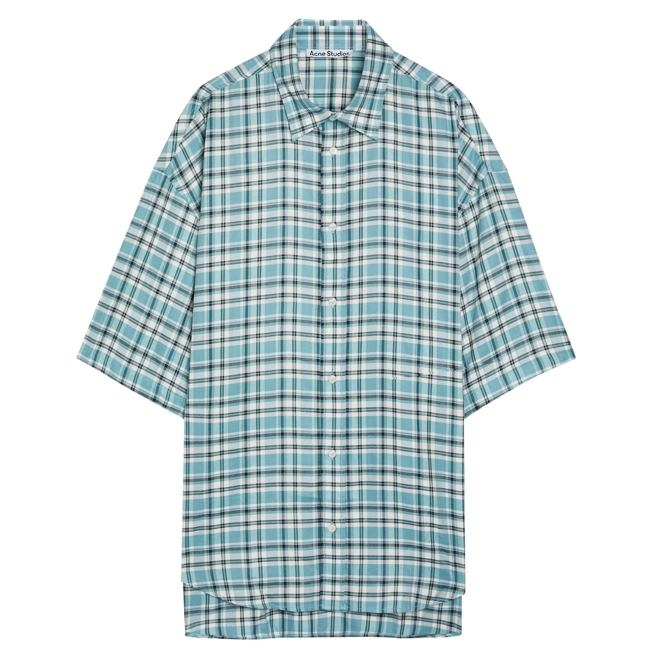 WHITE AND BLUE - Acne Studios - RW-MN-SHIR000021 SHIRTS