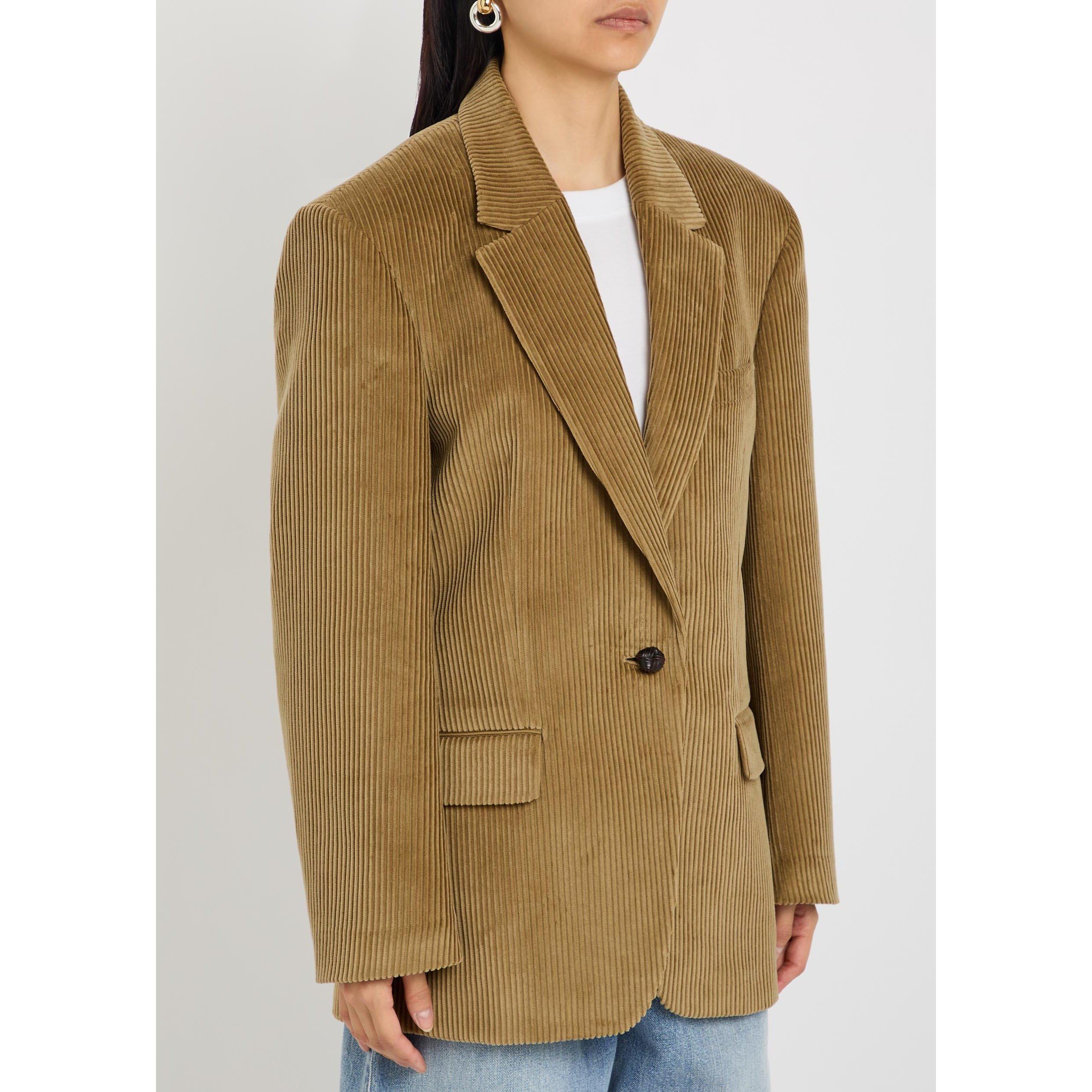 BEIGE - Rohe - OVERSIZED CORDUROY BLAZER JACK - 2