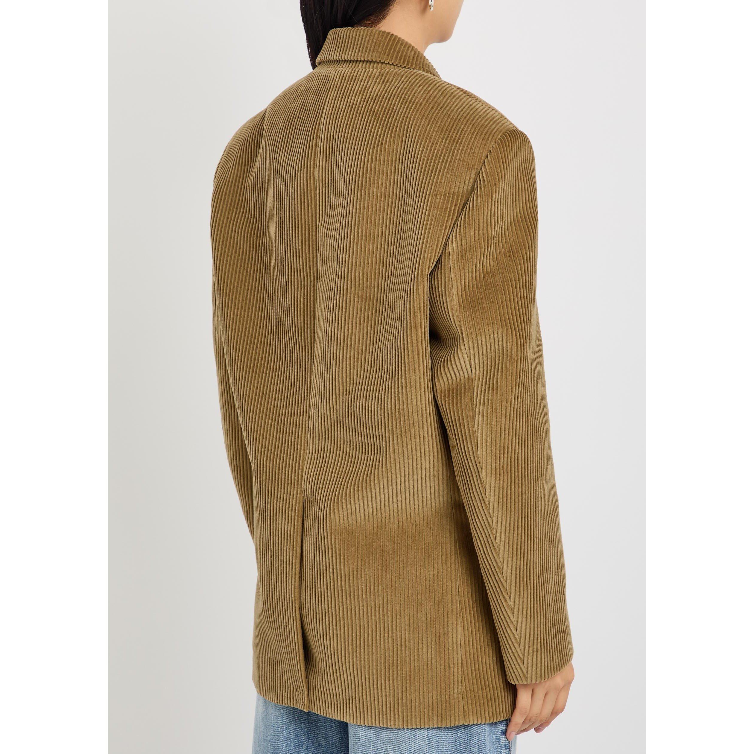 BEIGE - Rohe - OVERSIZED CORDUROY BLAZER JACK - 3
