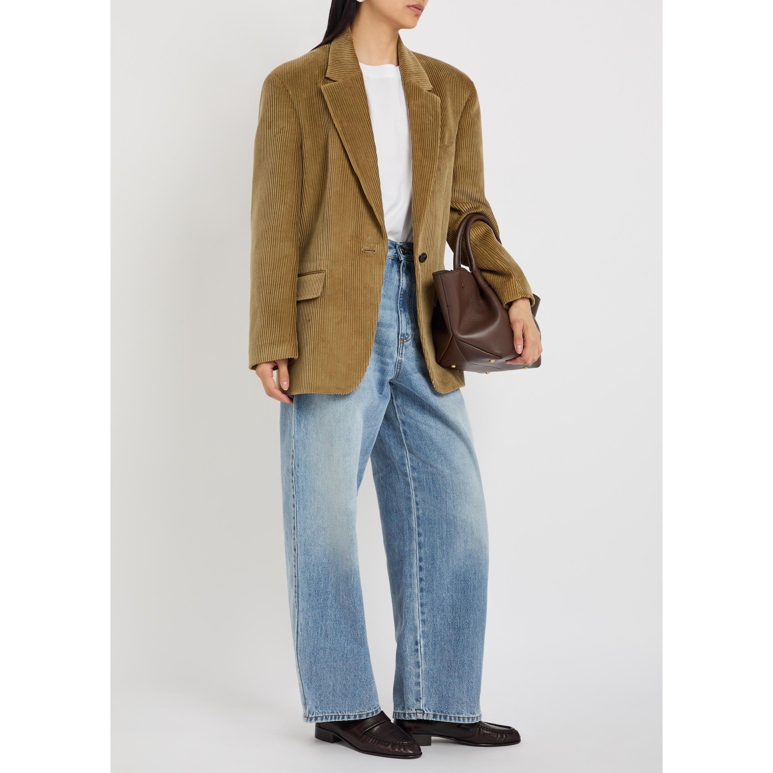 BEIGE - Rohe - OVERSIZED CORDUROY BLAZER JACK - 5