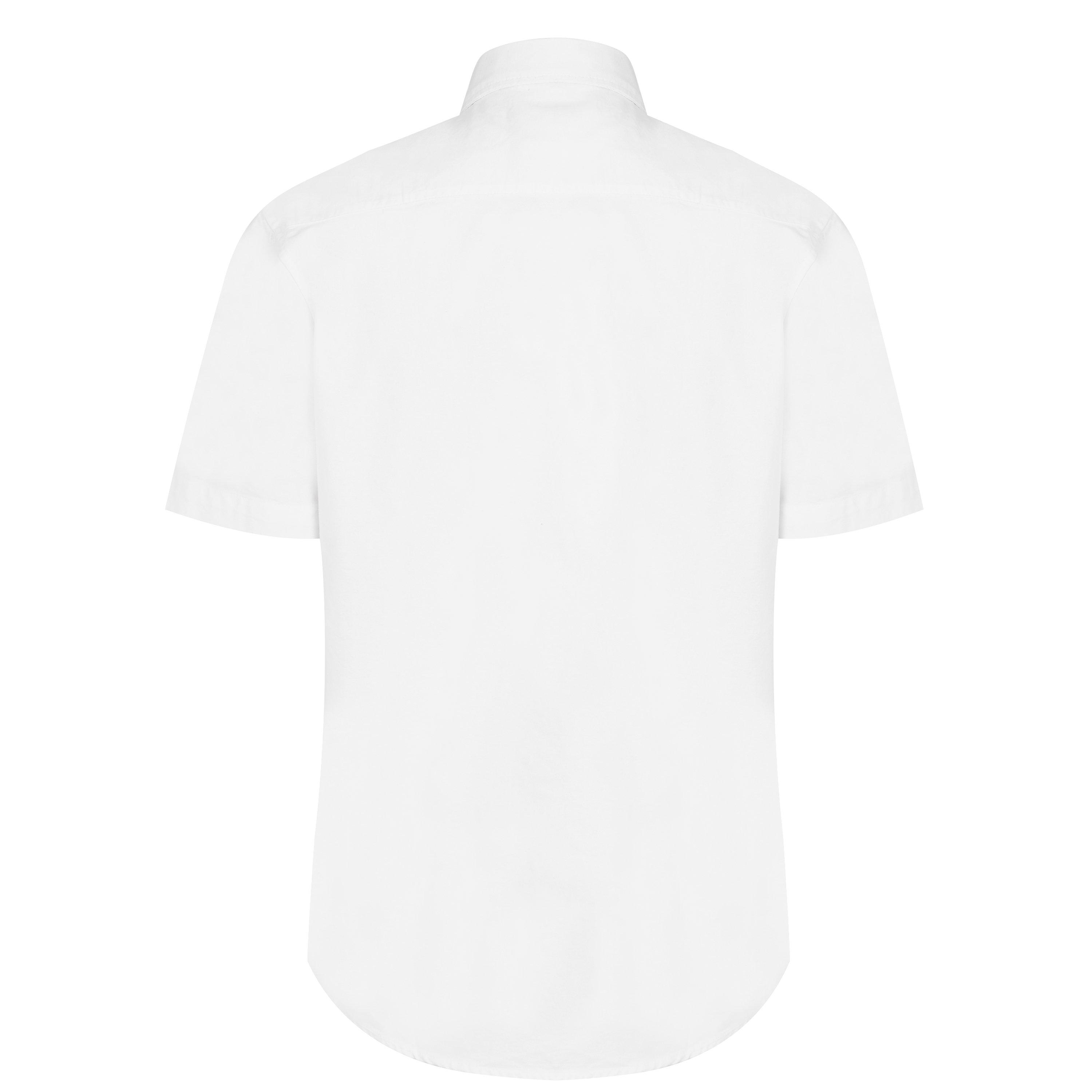 Blanc éclatant - US Polo Assn - US Polo Oxford Short Sleeve Shirt Mens - 4