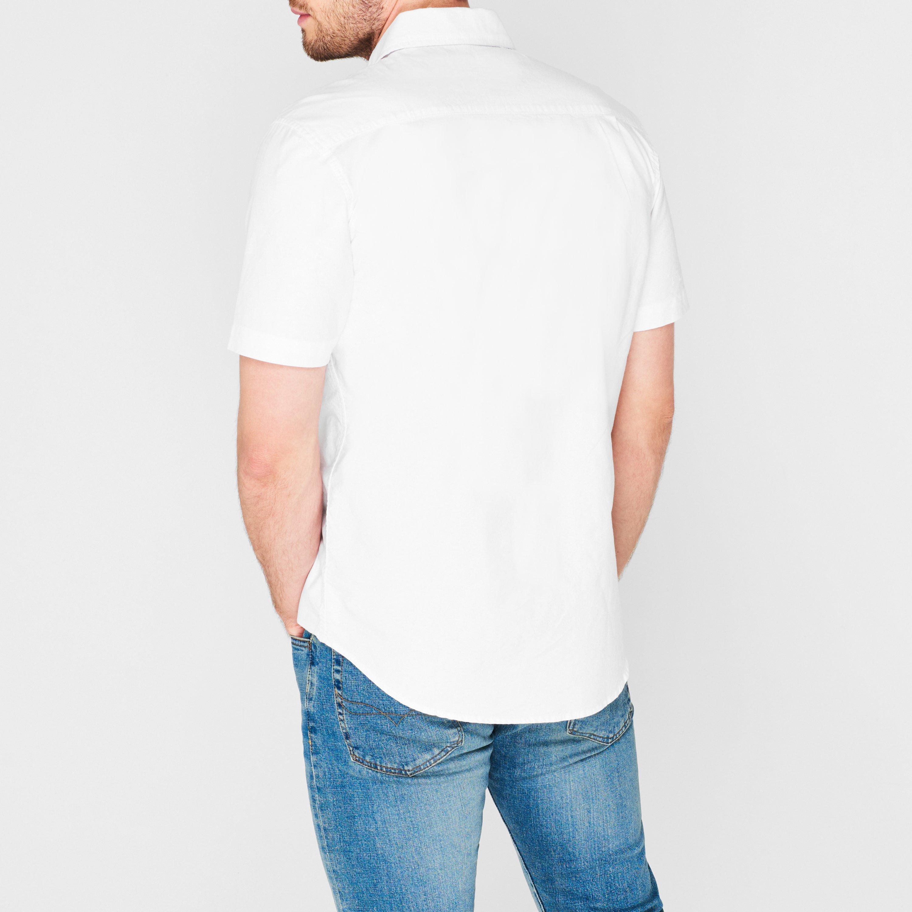 Blanc éclatant - US Polo Assn - US Polo Oxford Short Sleeve Shirt Mens - 2