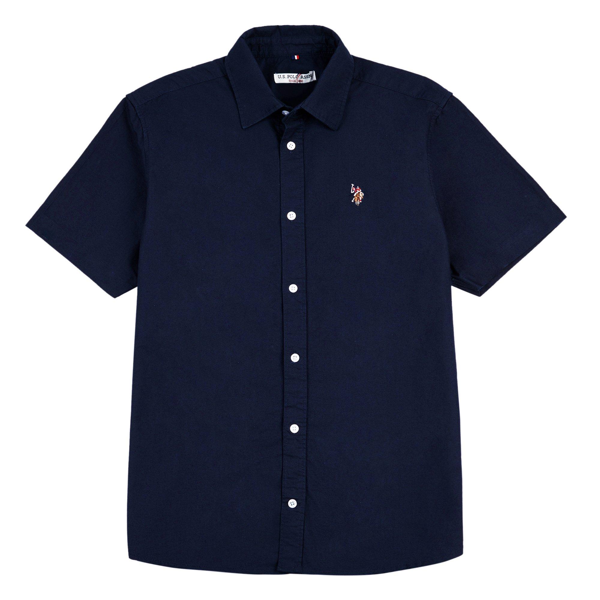 US Polo Assn US Polo Oxford Short Sleeve Shirt Mens