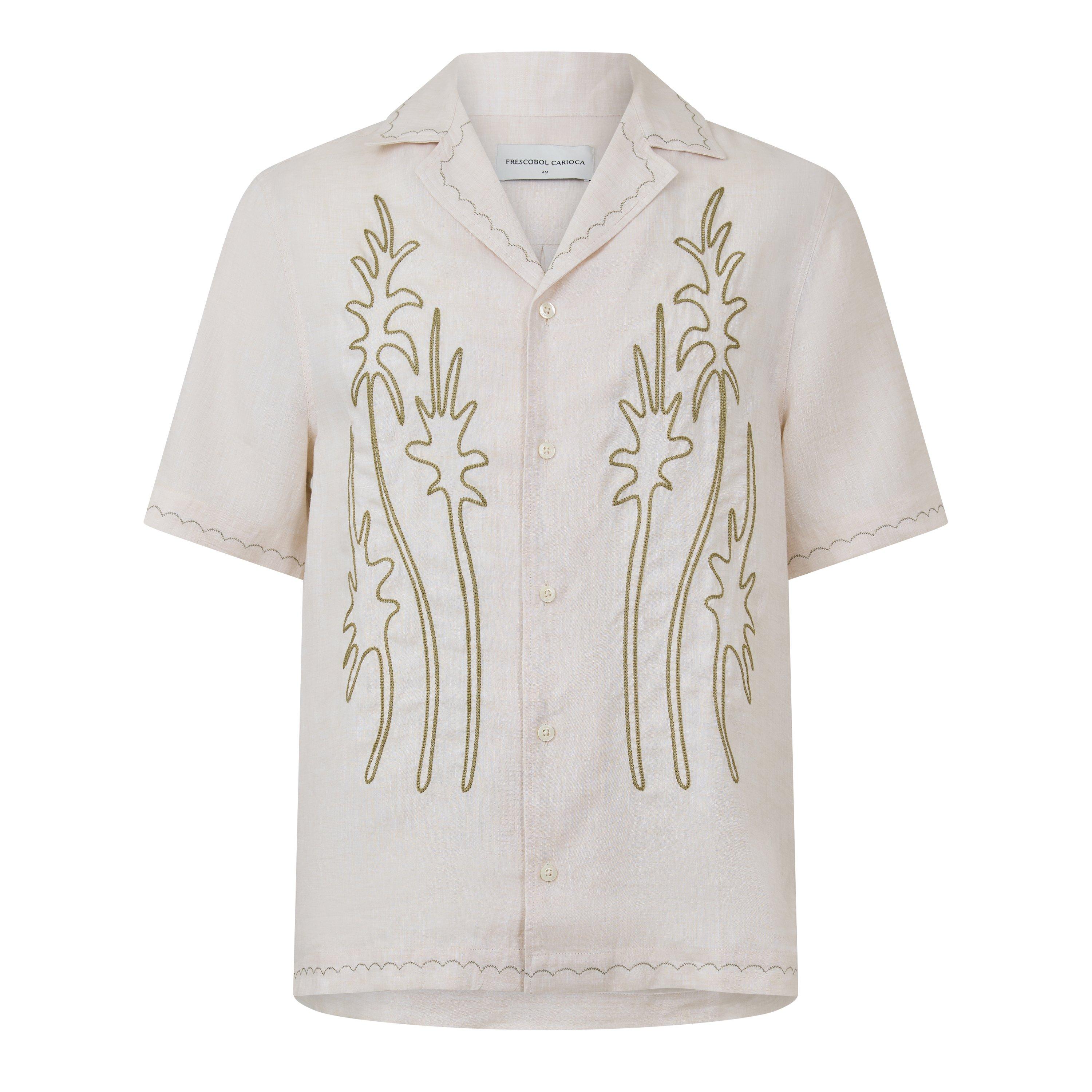 CREAM - Frescobol Carioca - FRESC Alves Palm Embr SS - 1