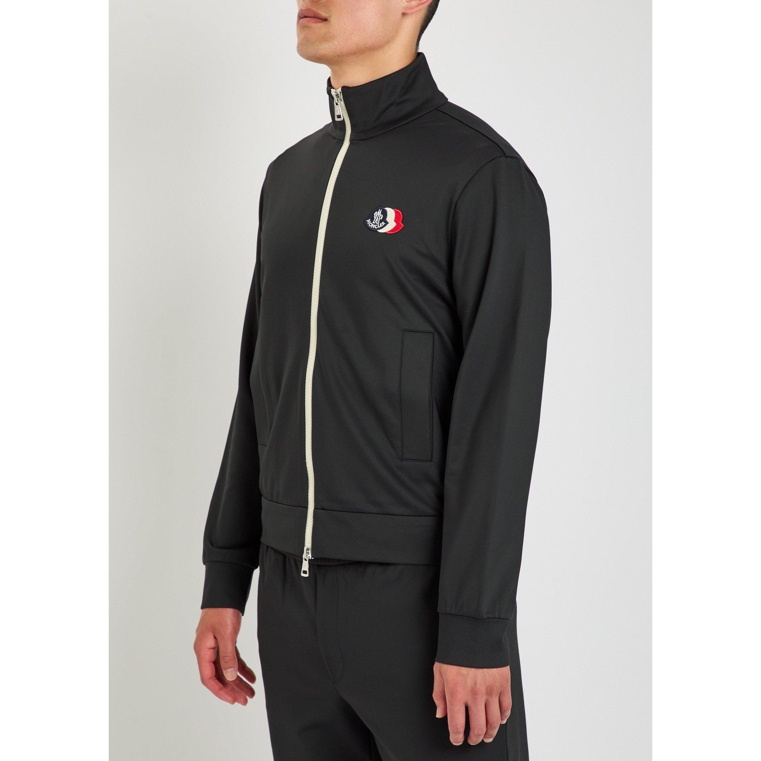 DARK BLUE - Moncler - MON TRI LOGO ZIP THRU SWEAT - 2