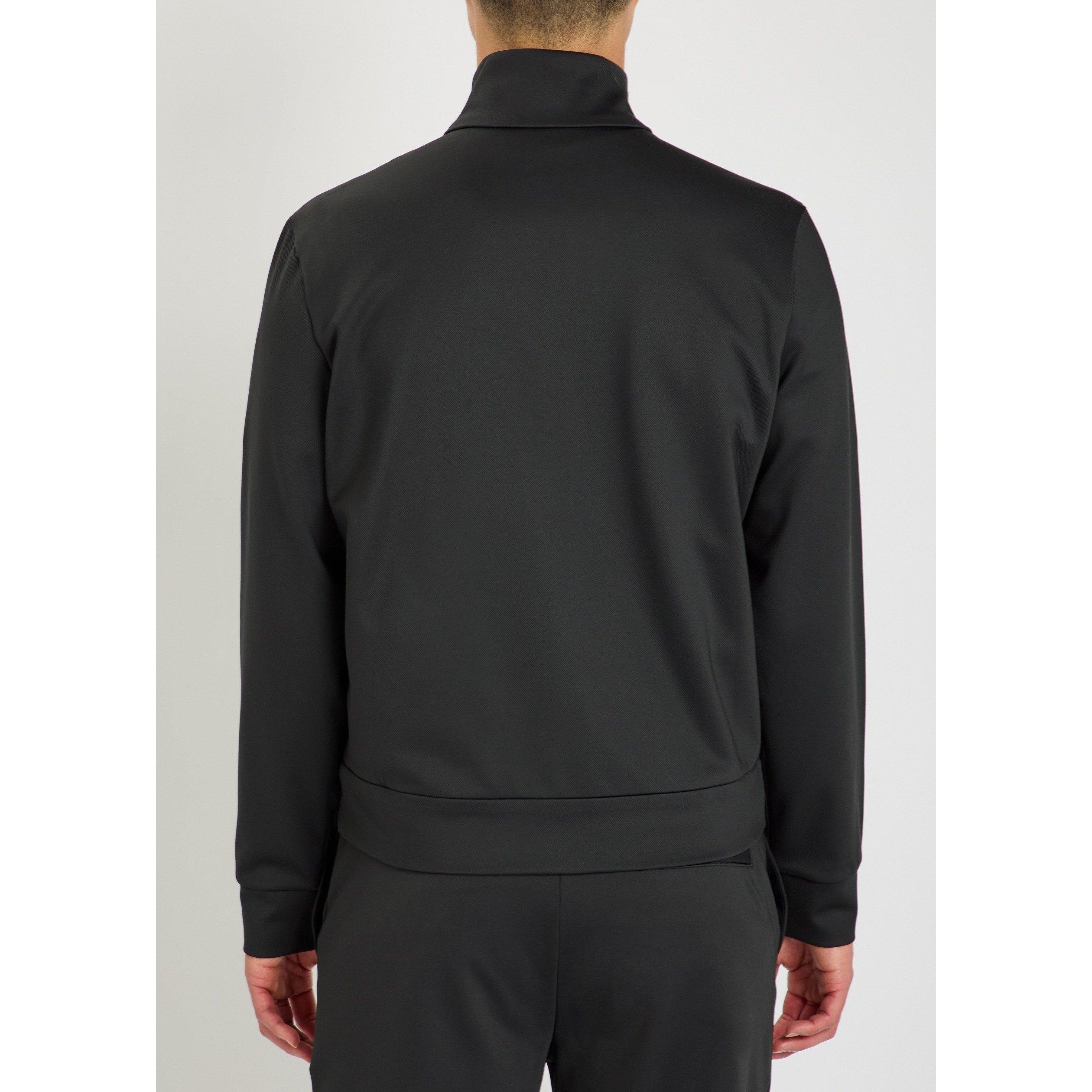 DARK BLUE - Moncler - MON TRI LOGO ZIP THRU SWEAT - 3