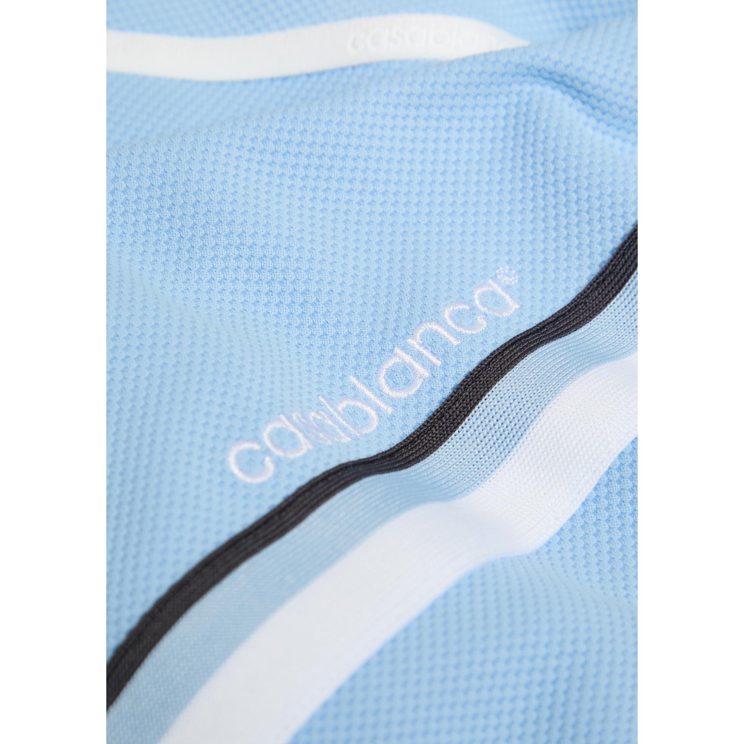 LIGHT BLUE - Casablanca - CASA ROUND PIQUE TRACK JACKET - 4