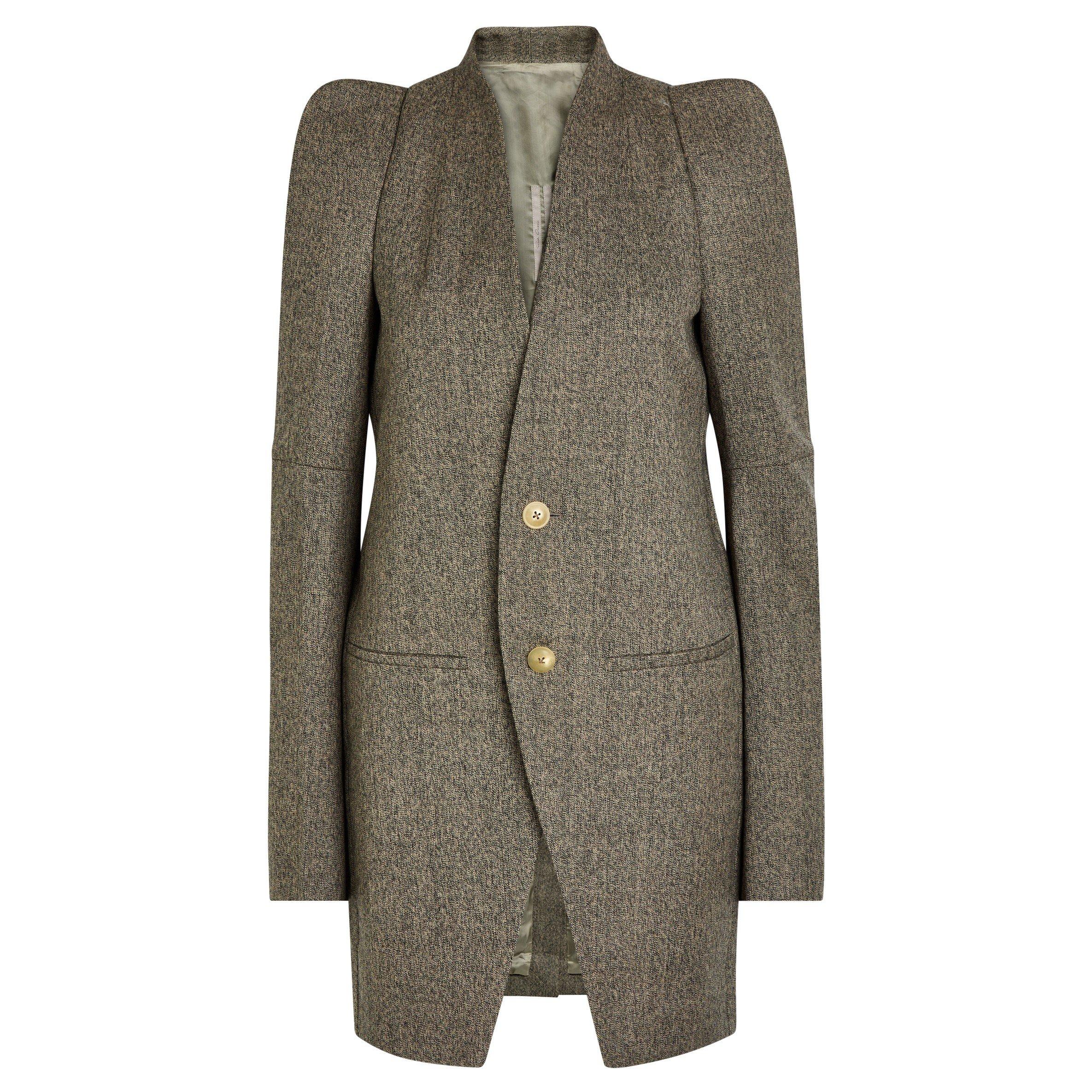 BLACK OTHER - Rick Owens - Women's Metro Wool Blazer - 1