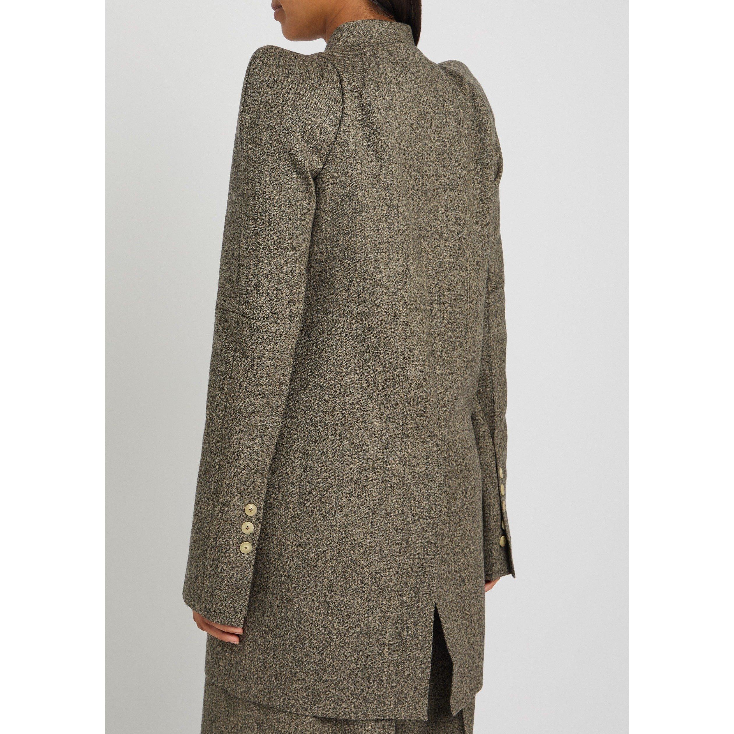 BLACK OTHER - Rick Owens - Women's Metro Wool Blazer - 3