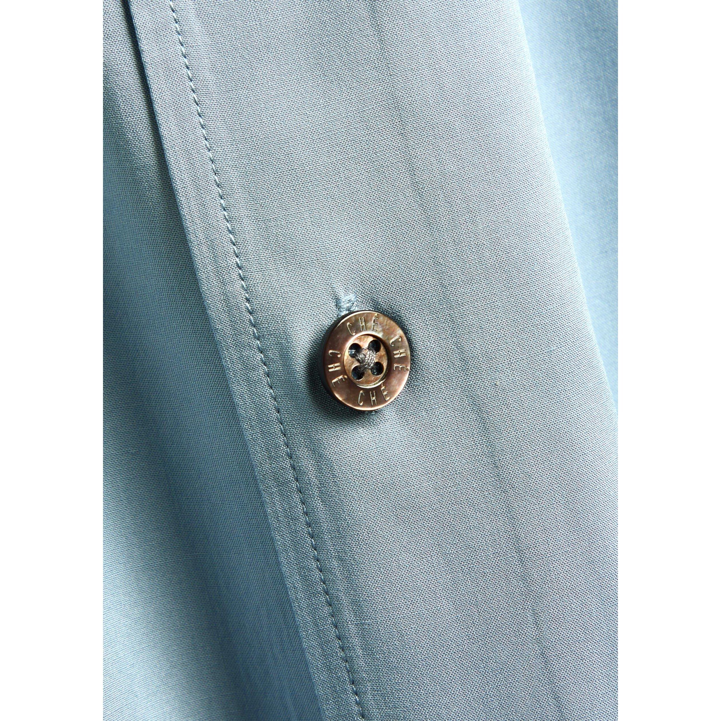 LIGHT BLUE - Che - Men's Valbonne Short-Sleeve Shirt - 4