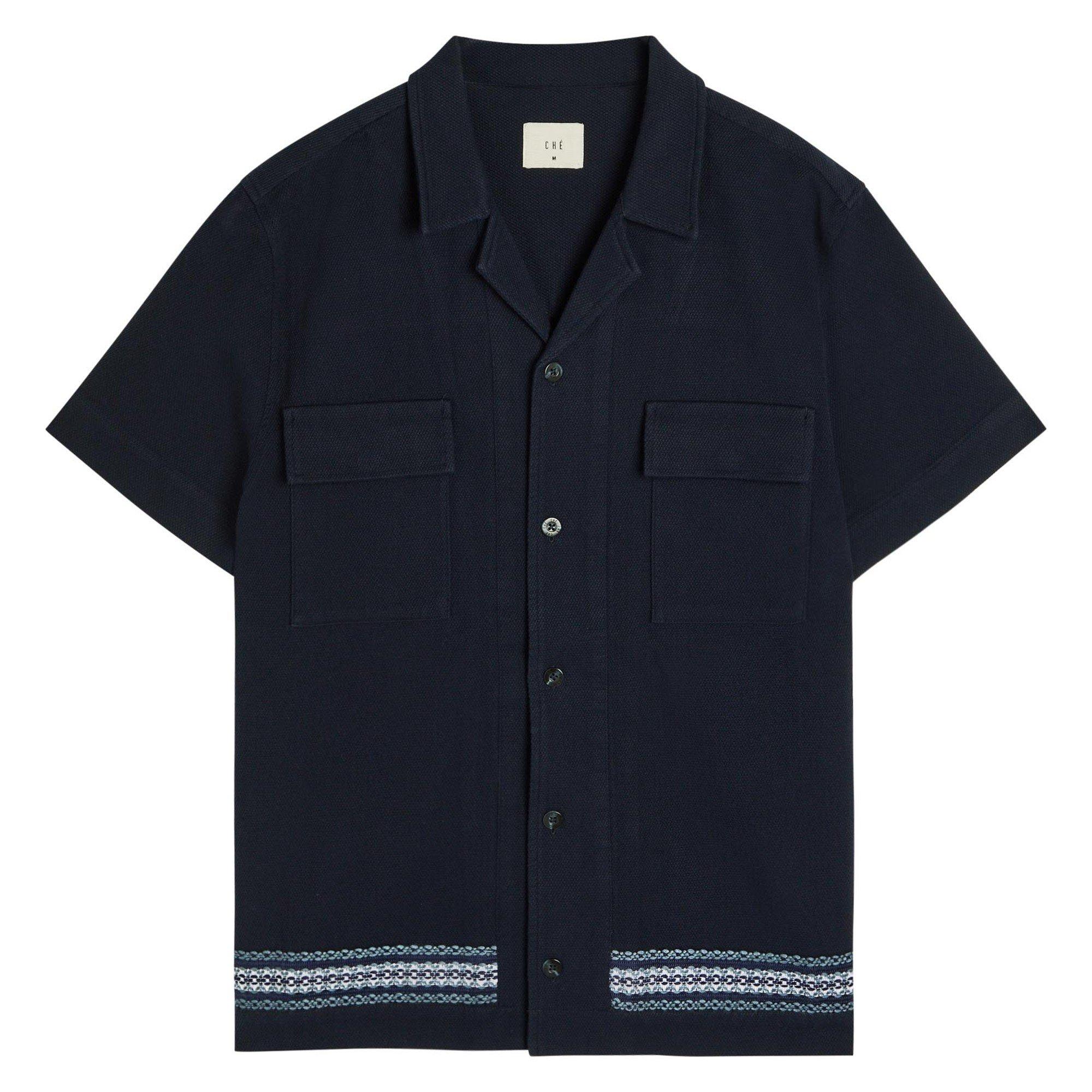 NAVY - Che - CHE VIREO SHIRT SS