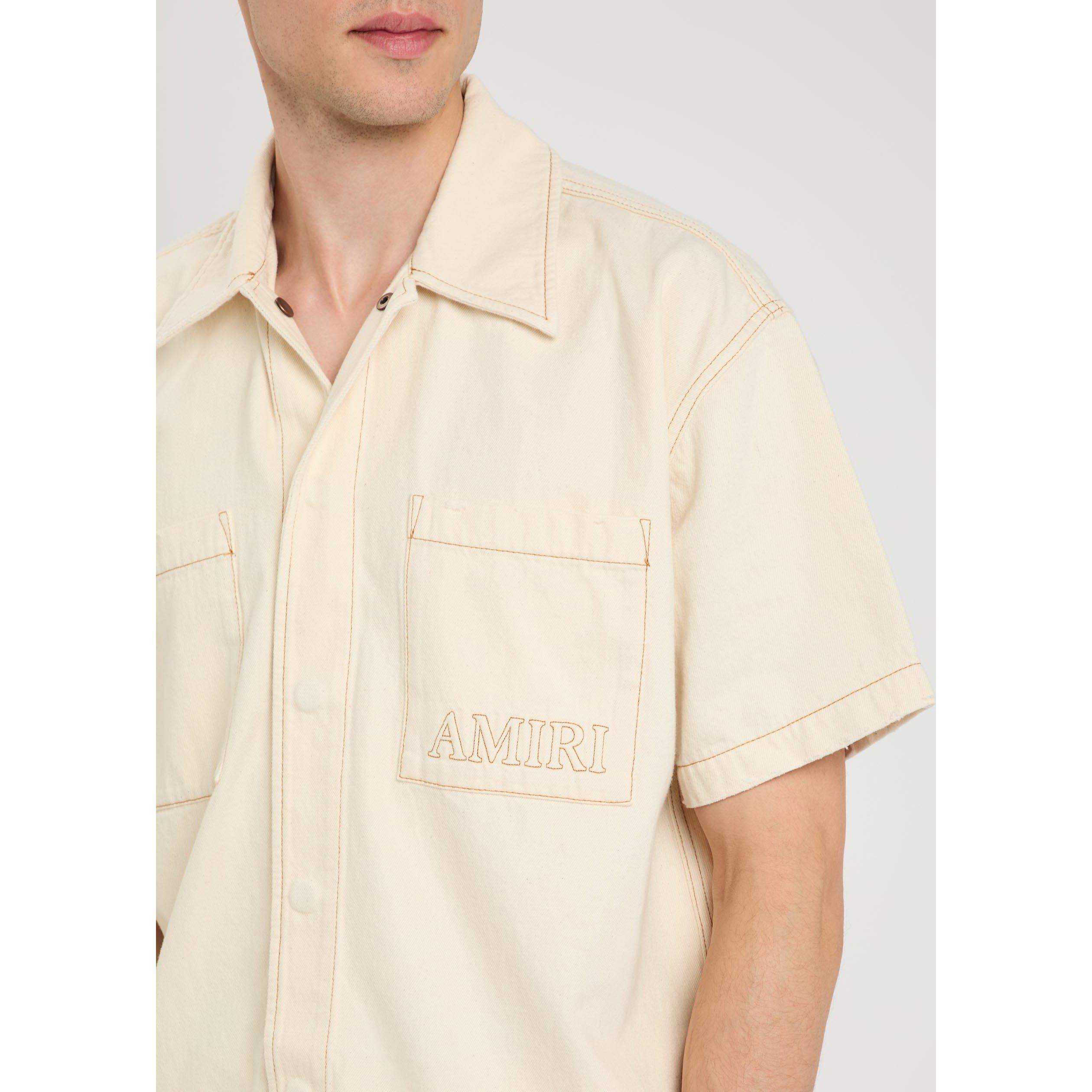 ECRU - Amiri - AMIRI DENIM SHIRT - 4