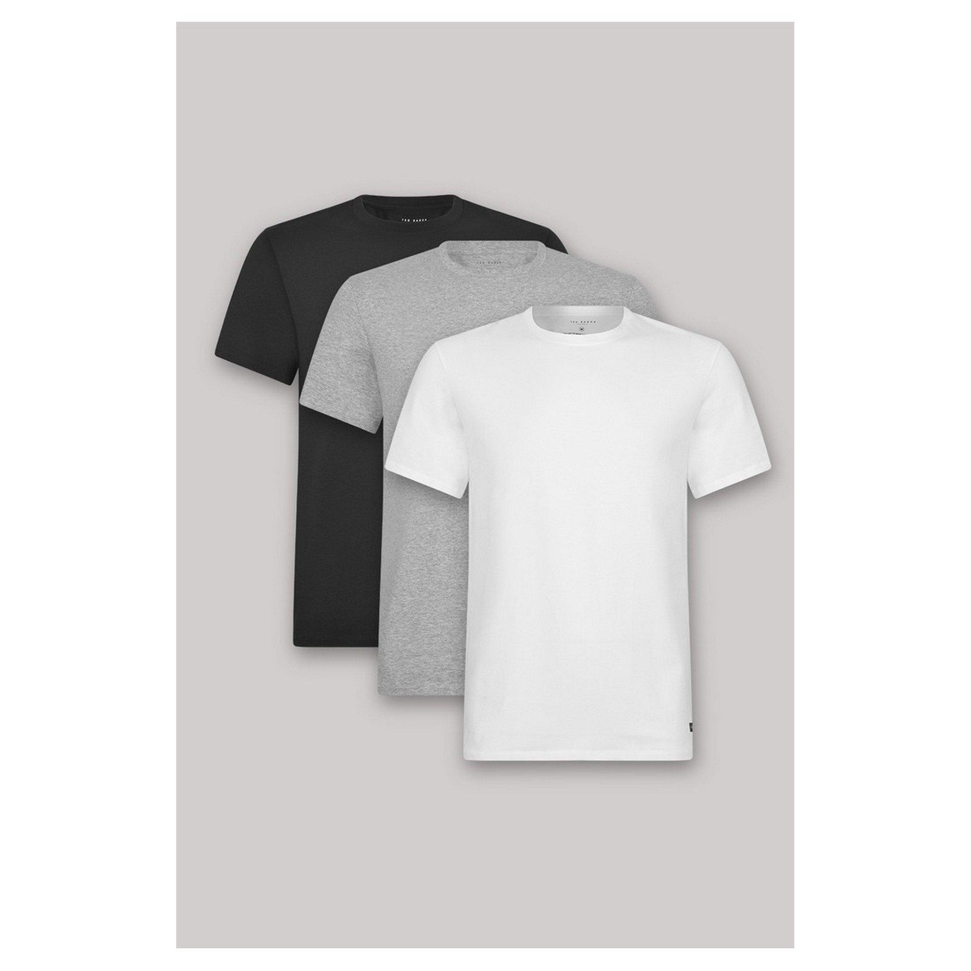 Multi AS1-999 - Ted Baker - 3 Pack Crew Tee Shirts - 1