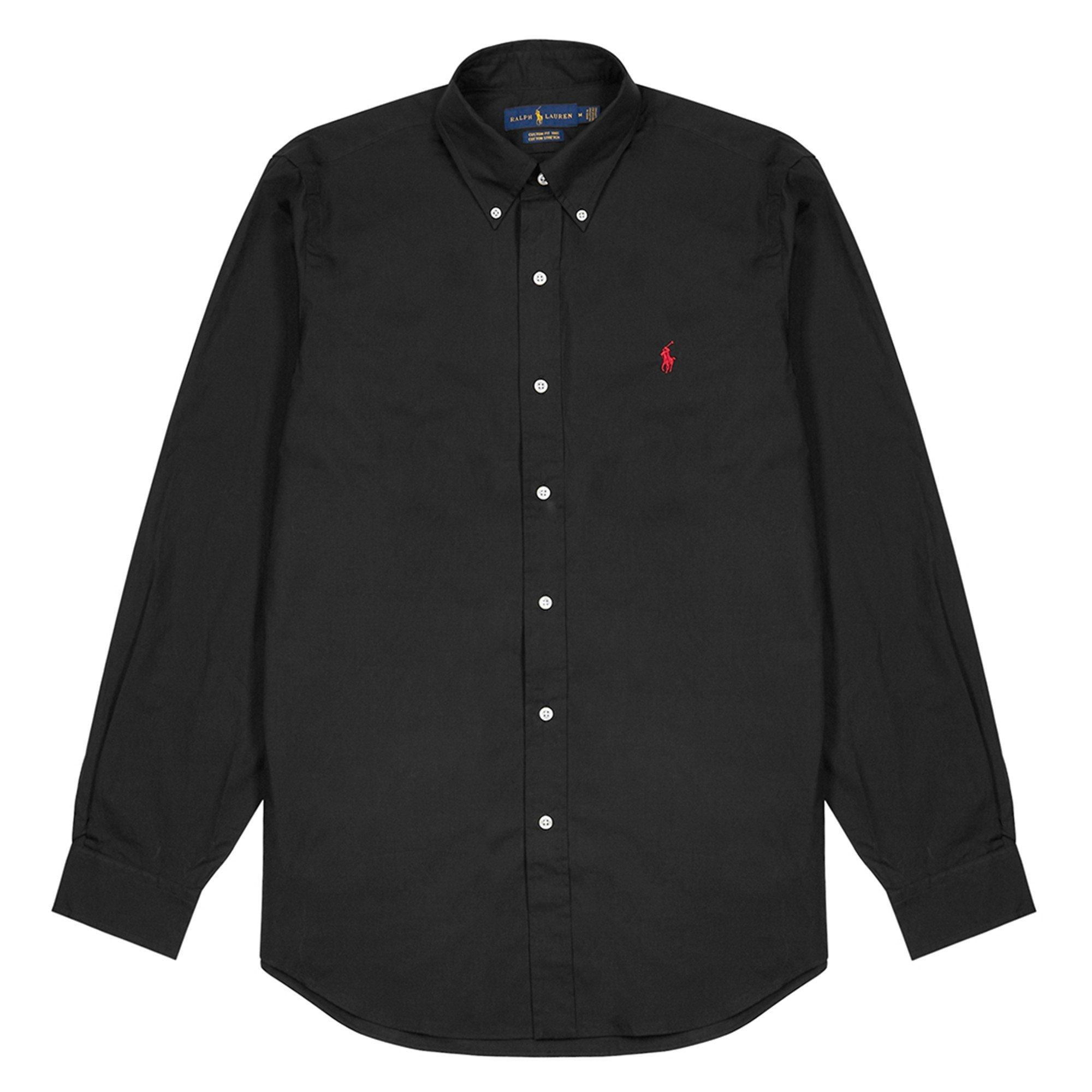 BLACK - Polo Ralph Lauren - PRL SHIRT STRTCH POPLIN C