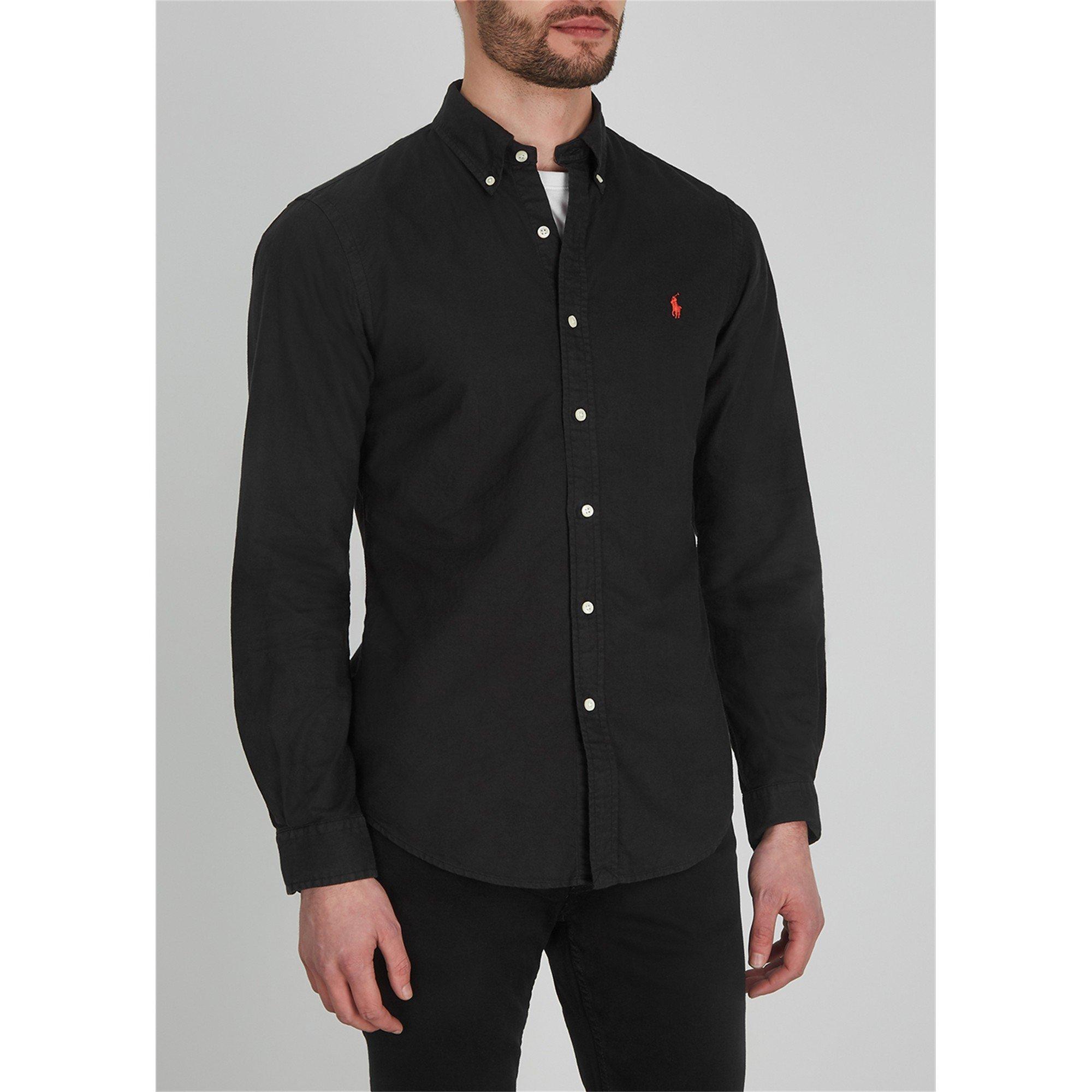 BLACK - Polo Ralph Lauren - PRL SHIRT STRTCH POPLIN CUSTOM - 2